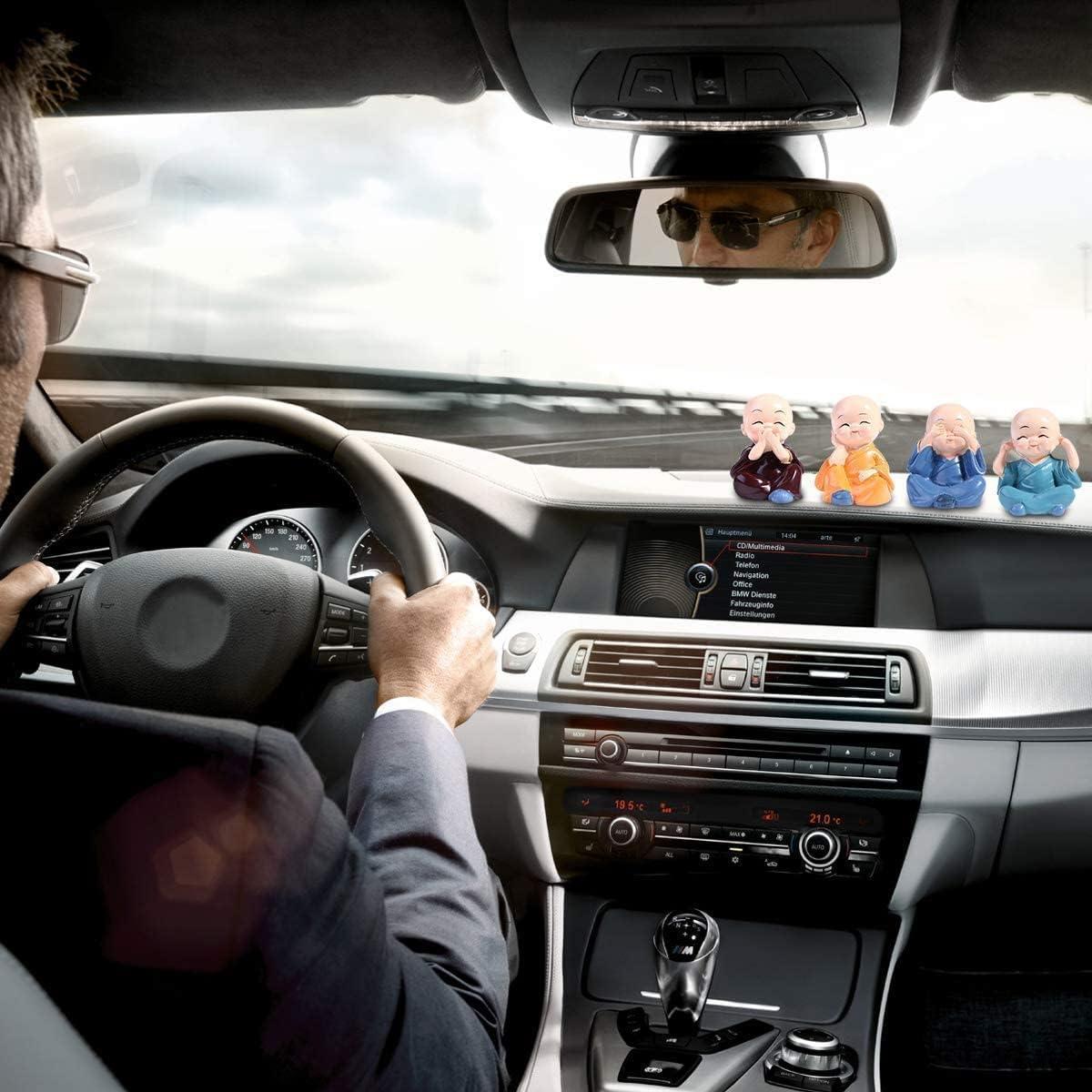 Estatuas de Buda Bebé TIED RIBBONS - 4 Pcs Resina 5.08 cm