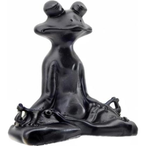 Estatua de Rana Bellaa 23101 Meditación Yoga Zen 15.24 cm