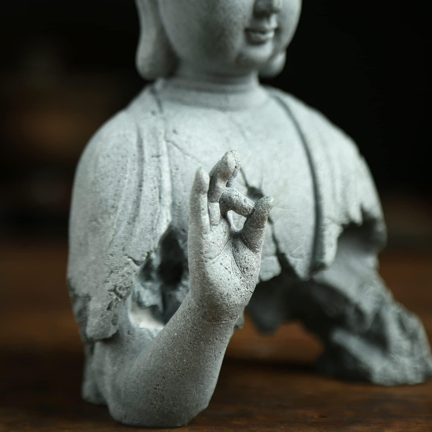 Estatua de Buda Meditativa Sdeetesamjun 11.4x8.9x17.8cm Feng Shui