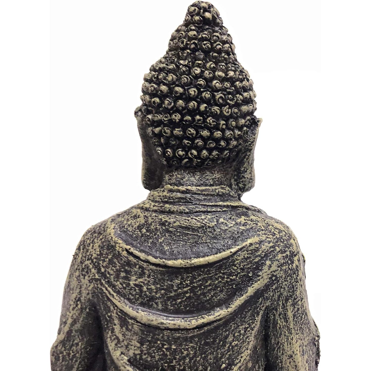 Estatua de Buda para Acuario SLOCME - Resina 14.2x7.1x17.5cm