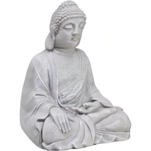 Estatua de Buda TOETOL 50.8 cm Decoración Zen Jardín Exterior