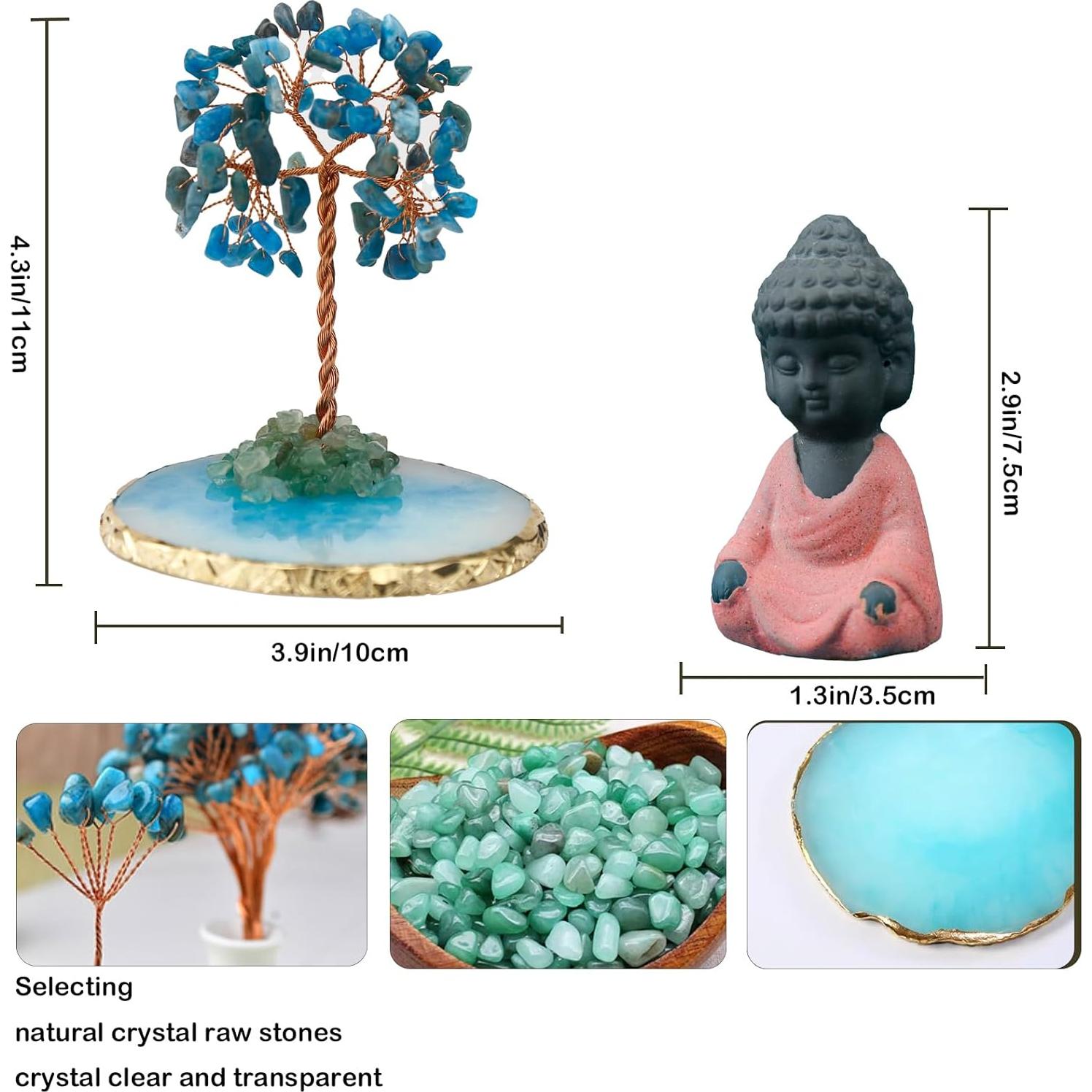 Estatua de Buda Pequeña Dreamgirnh para Meditación 10.2 cm