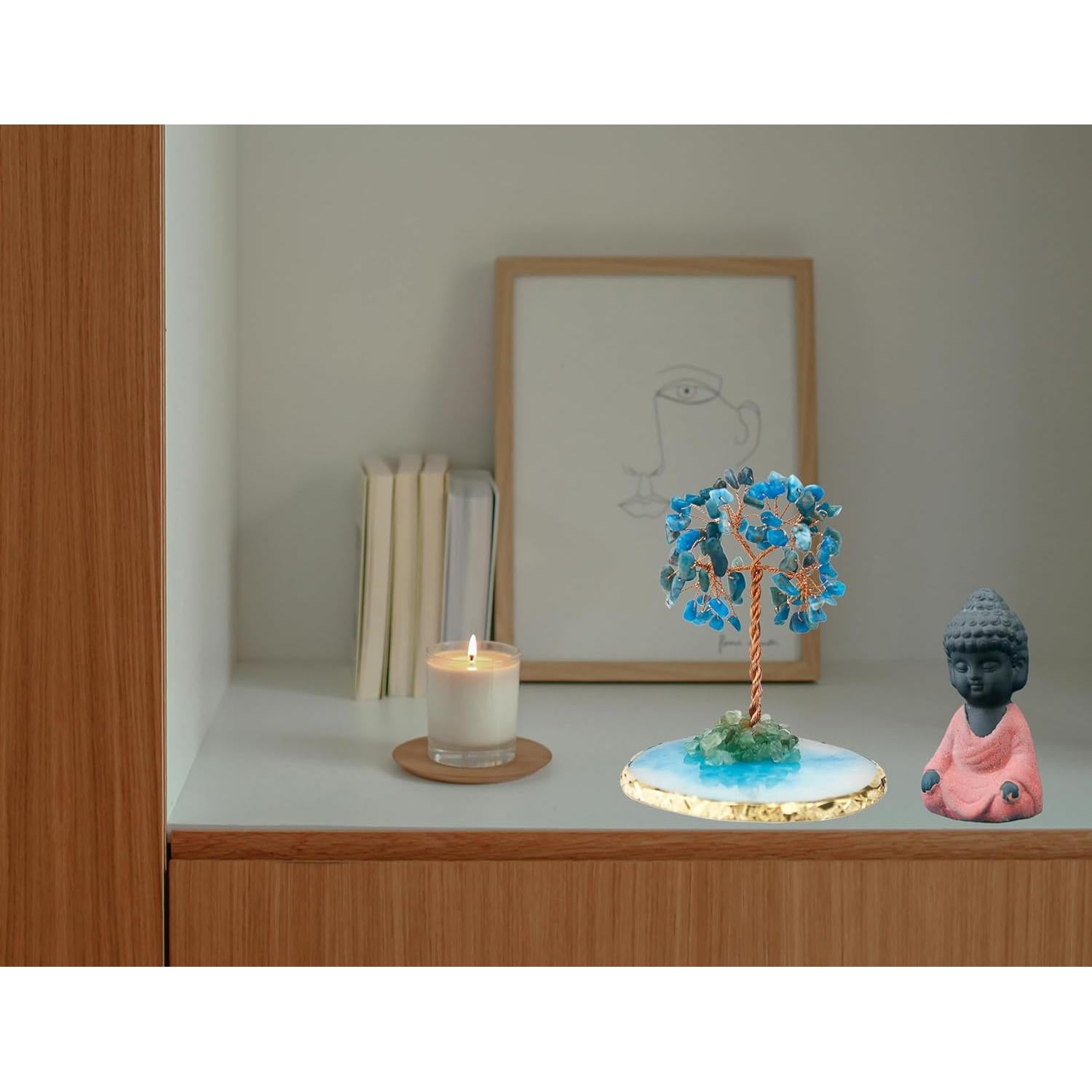 Estatua de Buda Pequeña Dreamgirnh para Meditación 10.2 cm