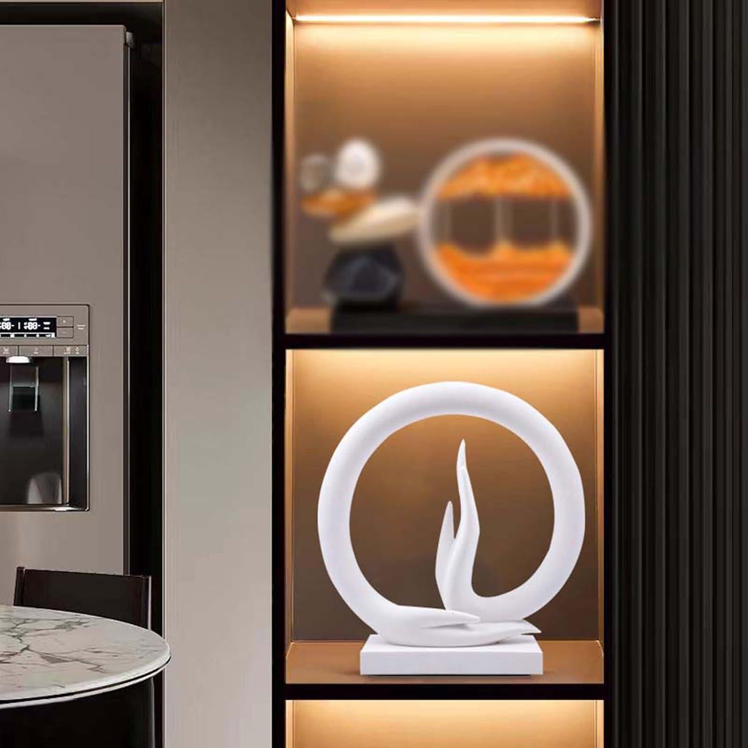 Estatua Mano de Buda Carefree Fish 29x33 cm Arenisca 3 kg