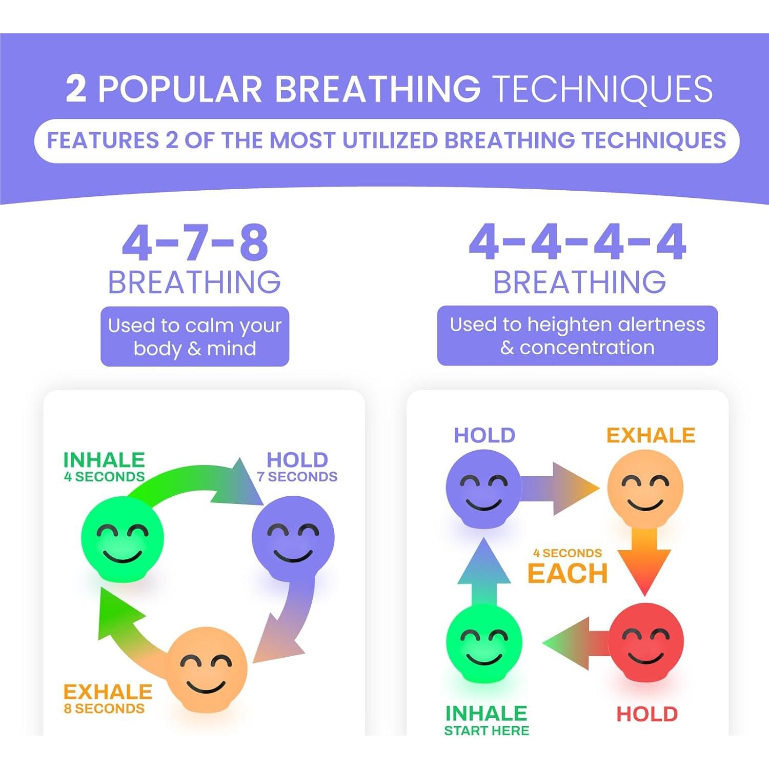 ZenGlow Ball - Herramienta de Ejercicio de Respiración Guiada