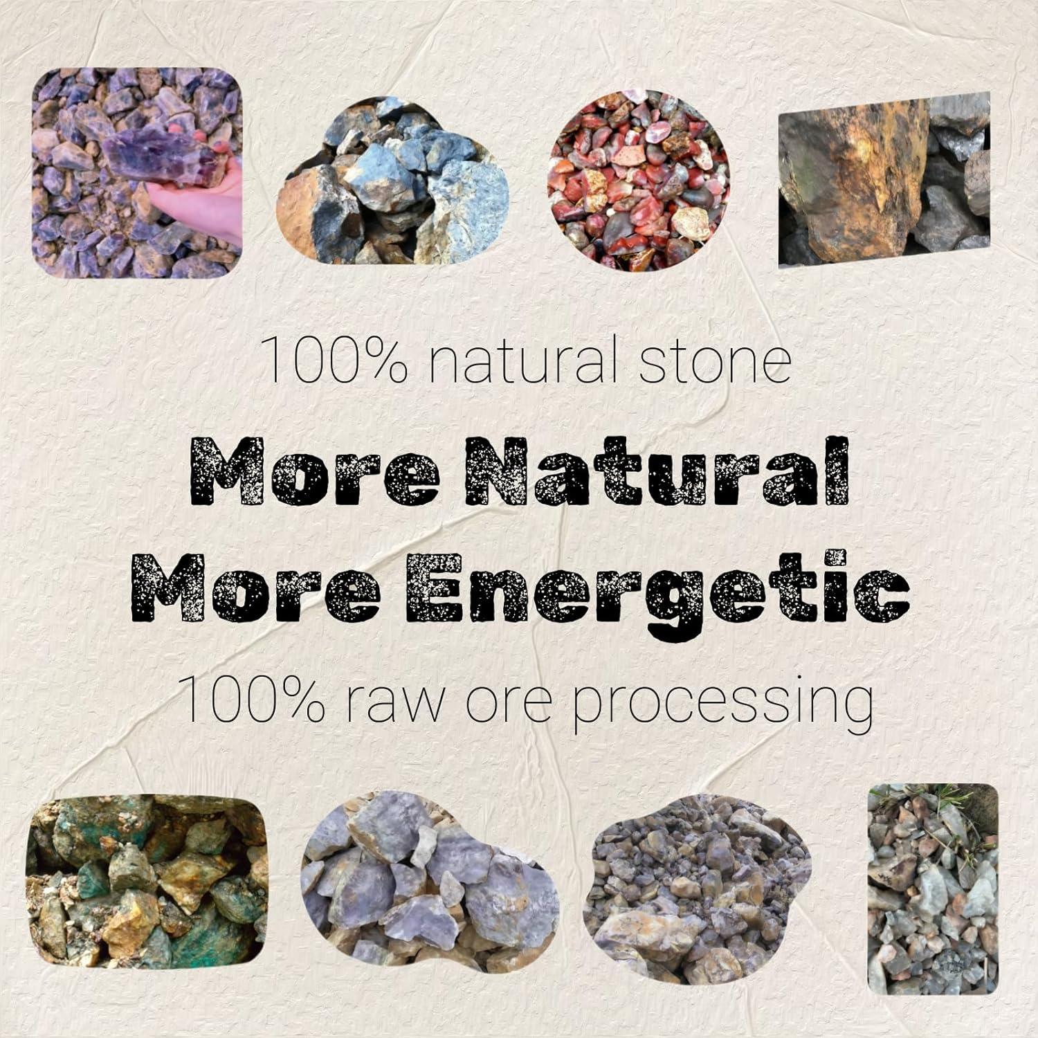 Conjunto de Cristales Naturales AGG - 7 Piedras Chakra 240g