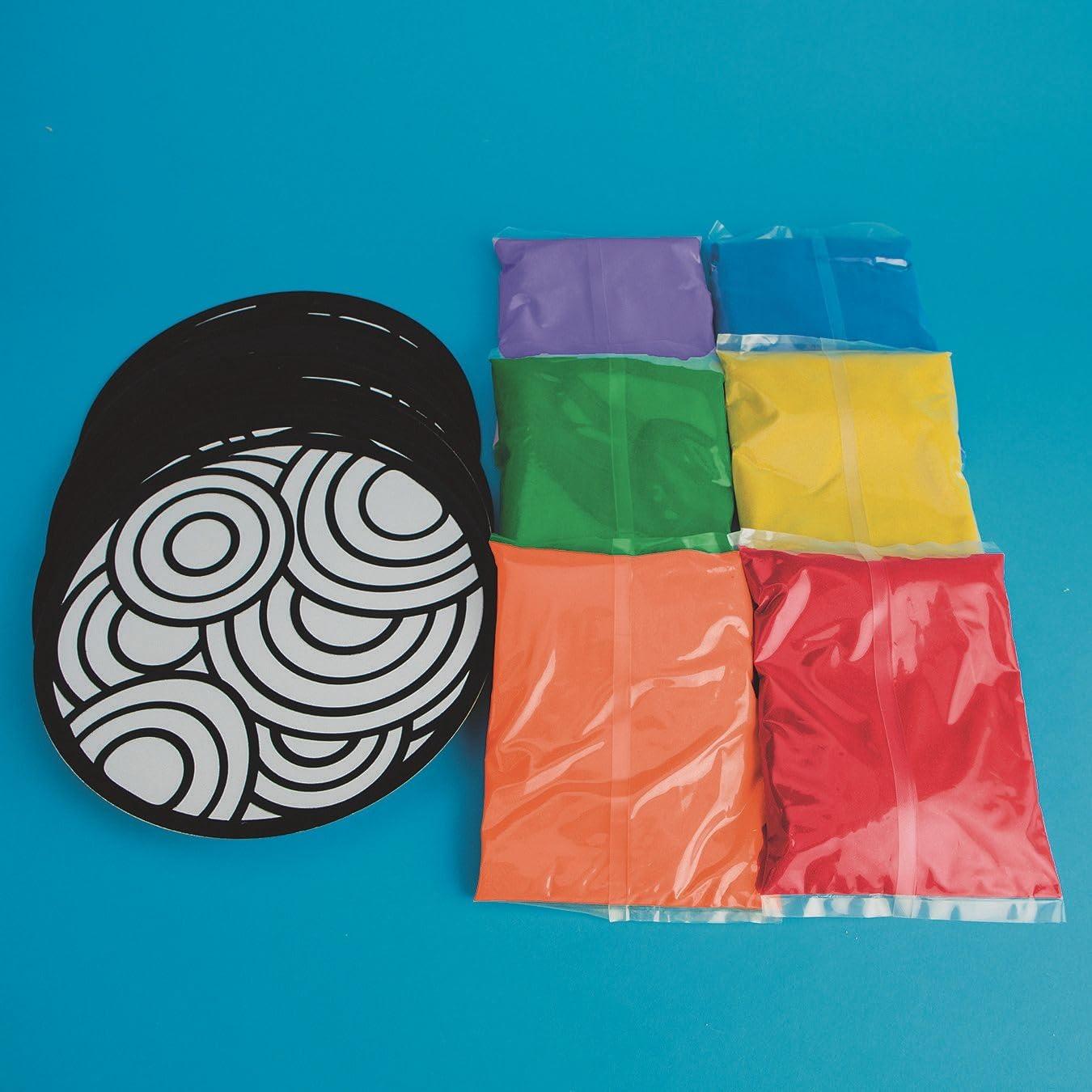 Kit de Arte en Arena de Mandala S&S Worldwide - 24 Mandalas 26 cm