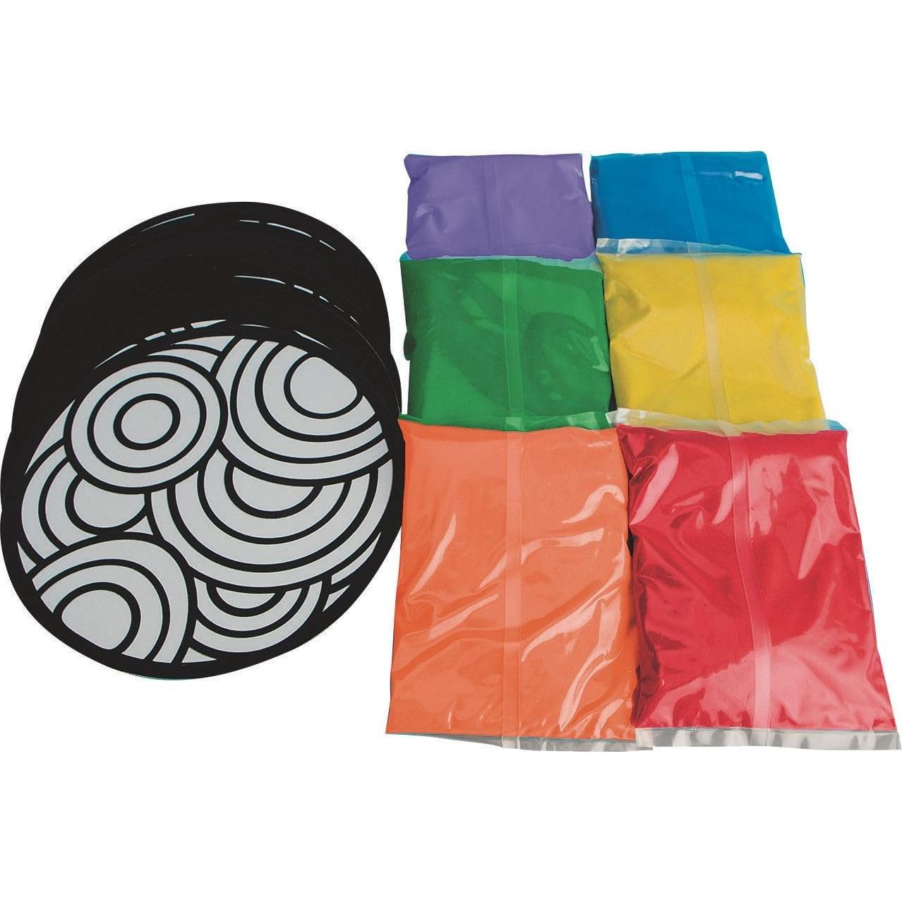 Kit de Arte en Arena de Mandala S&S Worldwide - 24 Mandalas 26 cm