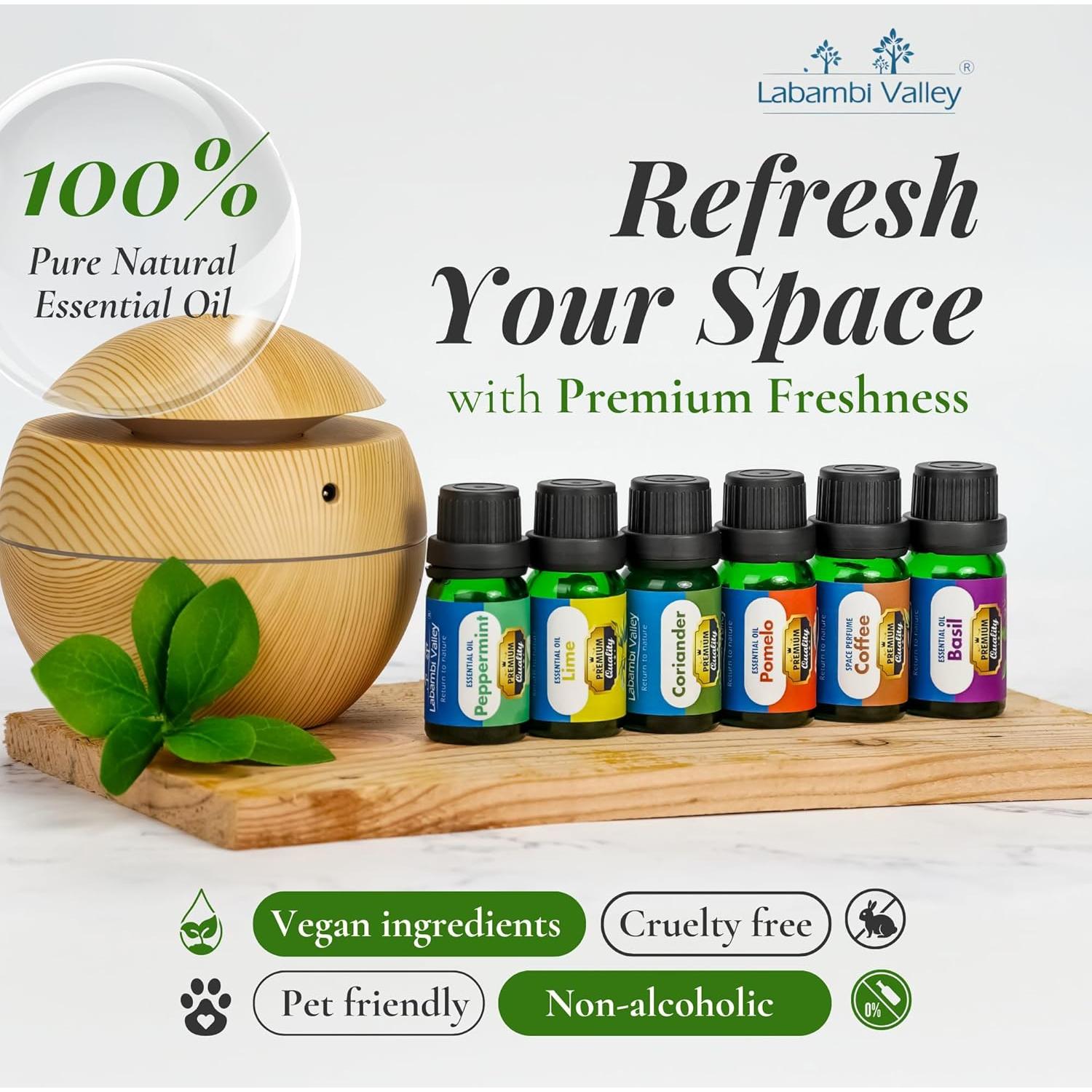 Aceite Esencial Puro Cilantro 10ml Labambi Valley - Aromaterapia