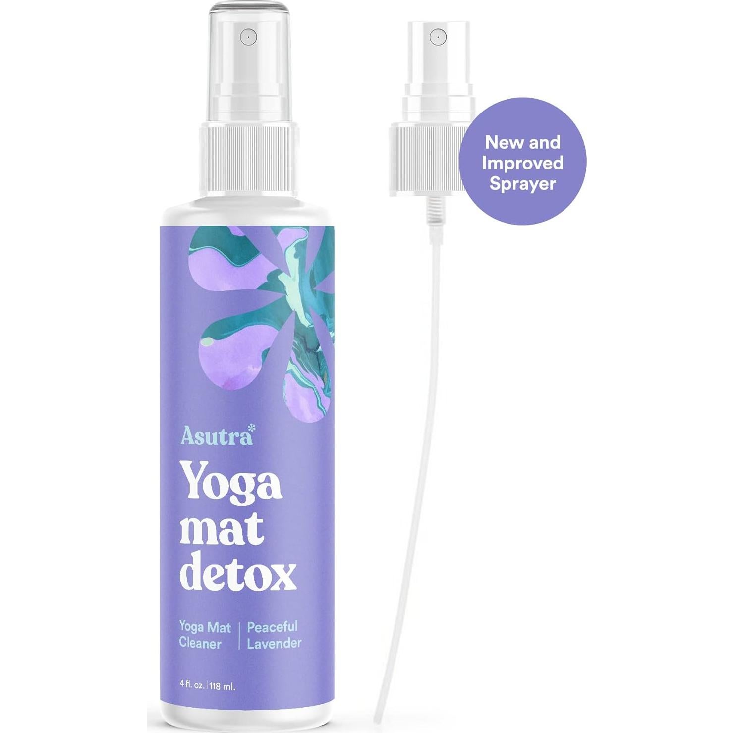 Limpiador de Tapetes de Yoga ASUTRA 118 ml Lavanda Orgánica