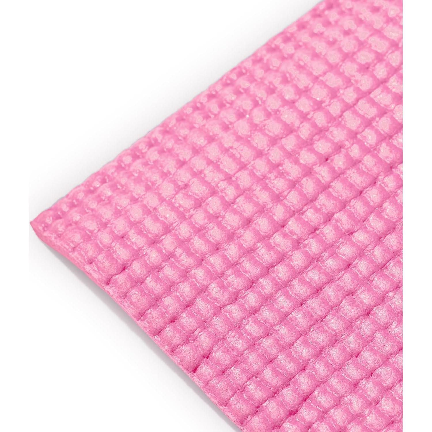 Alfombra de Yoga Antideslizante Sunny Health Rosa 172.72x60.96cm