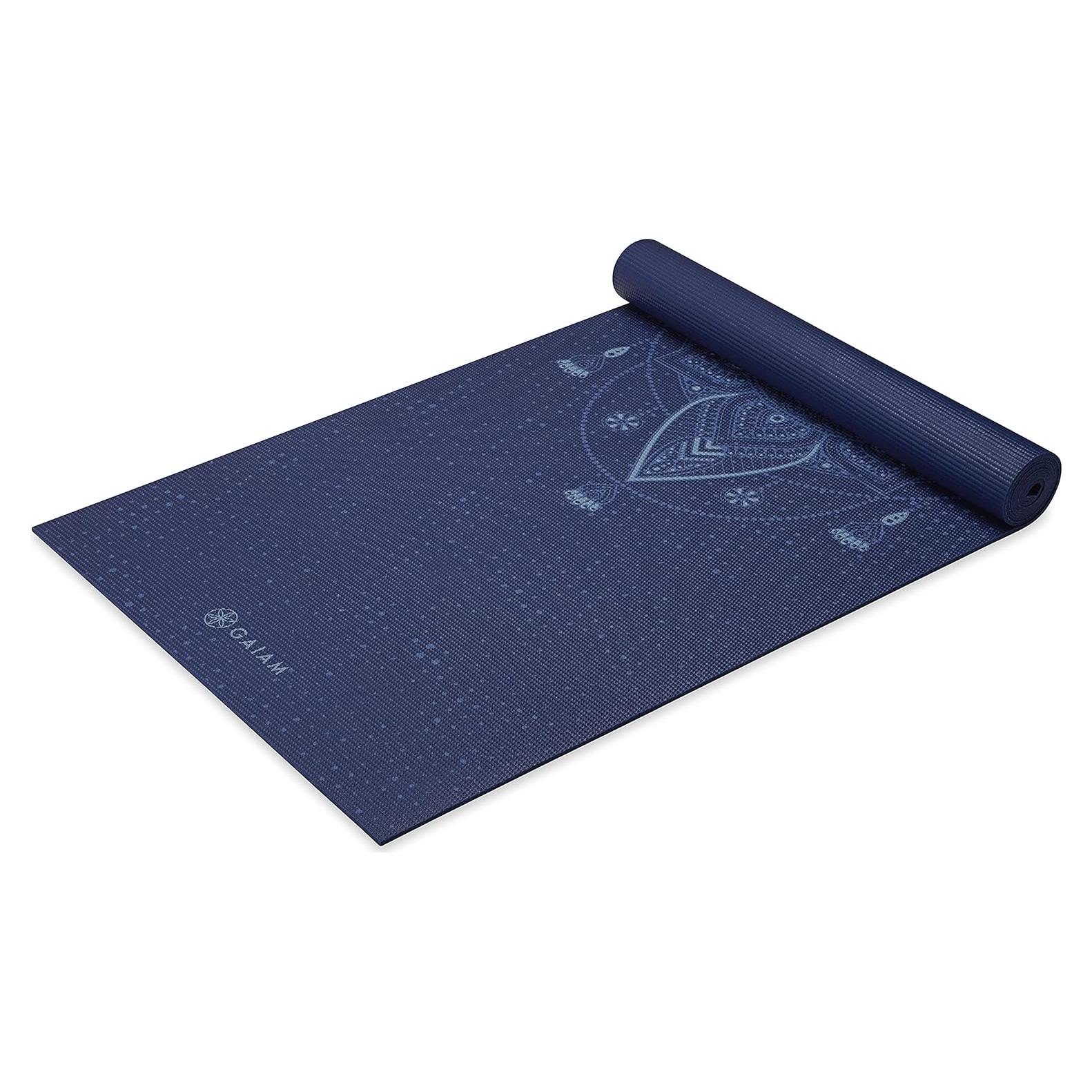 Esterilla de Yoga Gaiam Premium 6mm Antideslizante Azul