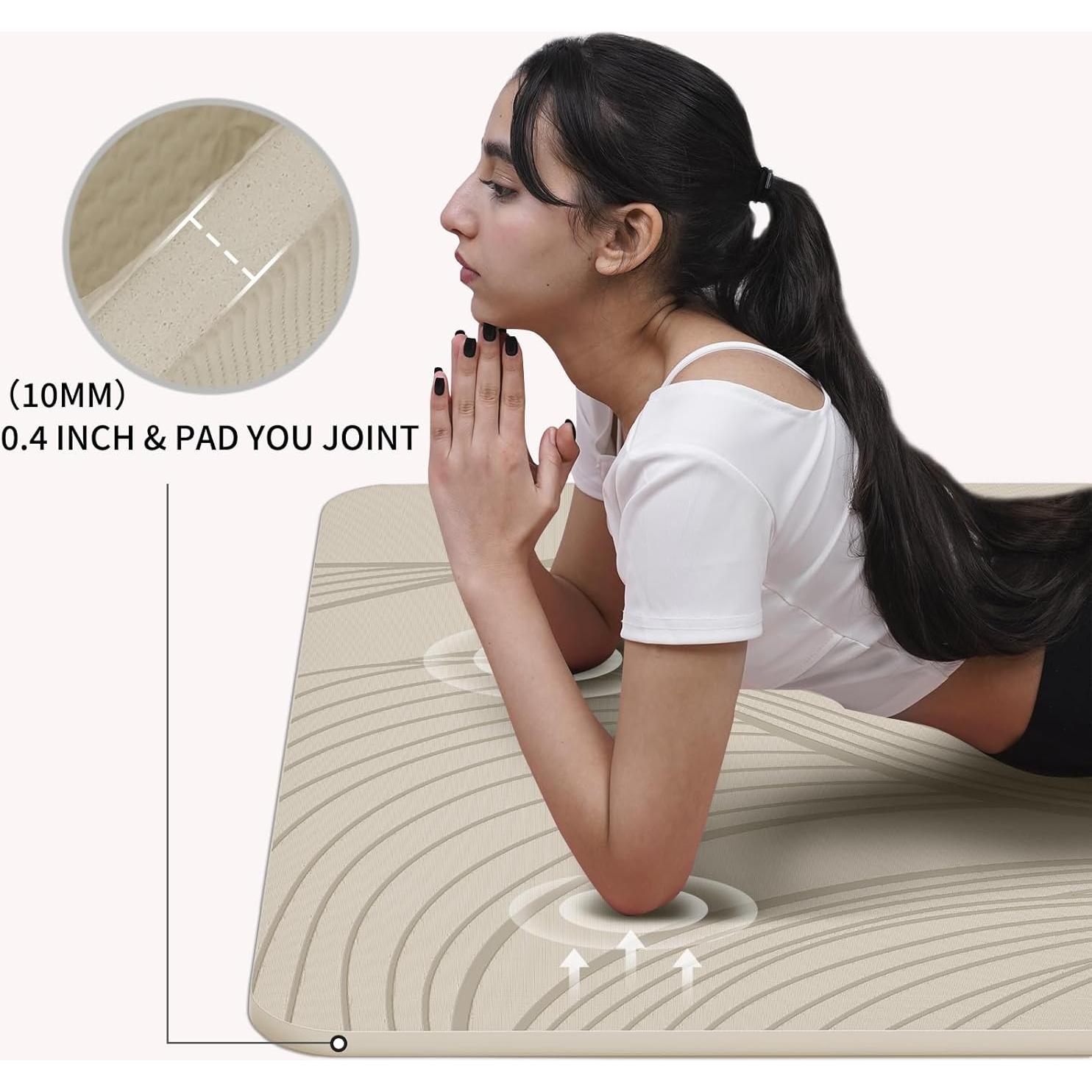 Alfombrilla de Yoga PAIDU Grande 182.88x91.44 cm Antideslizante