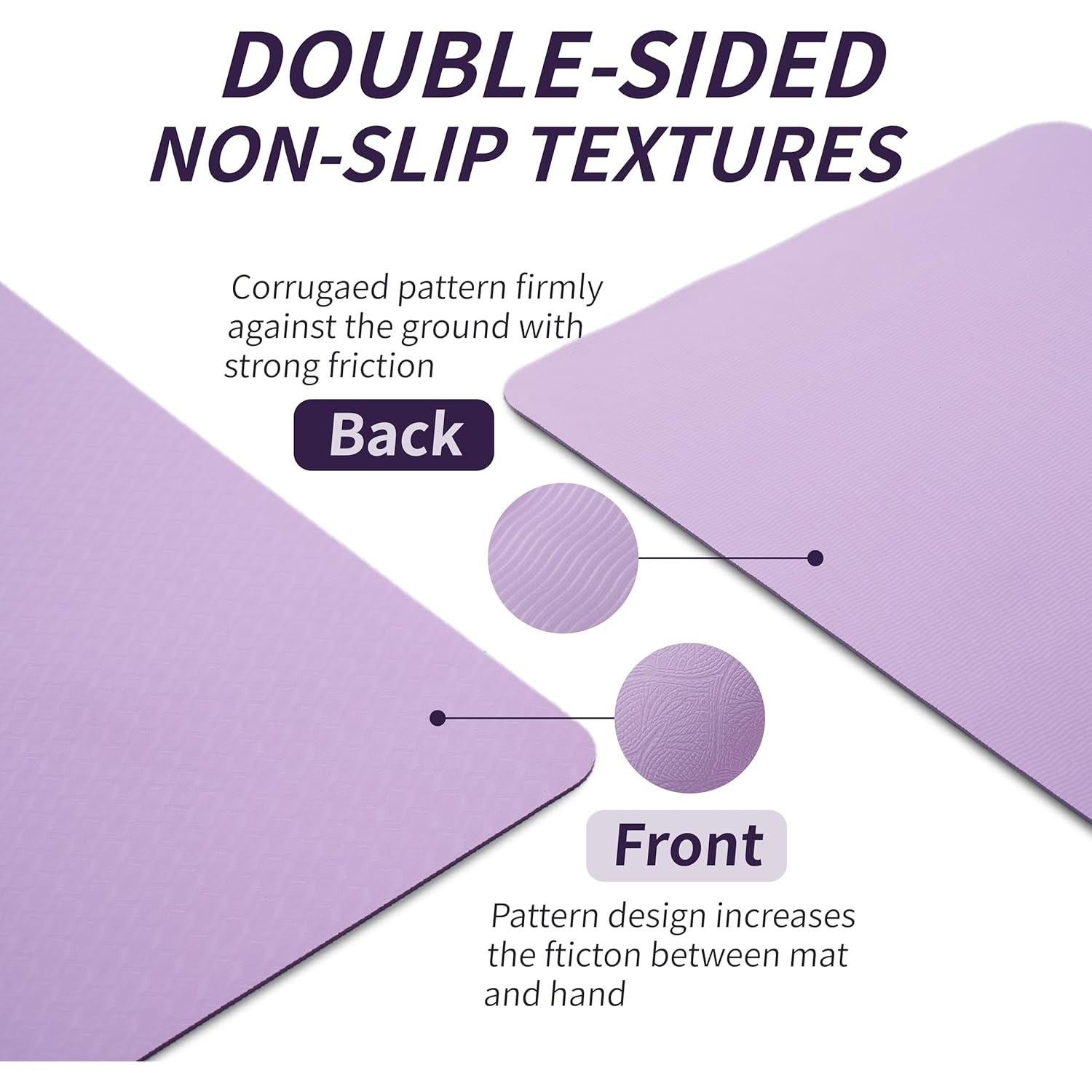 Esterilla de Yoga FLEXISPOT Antideslizante 183x61cm TPE