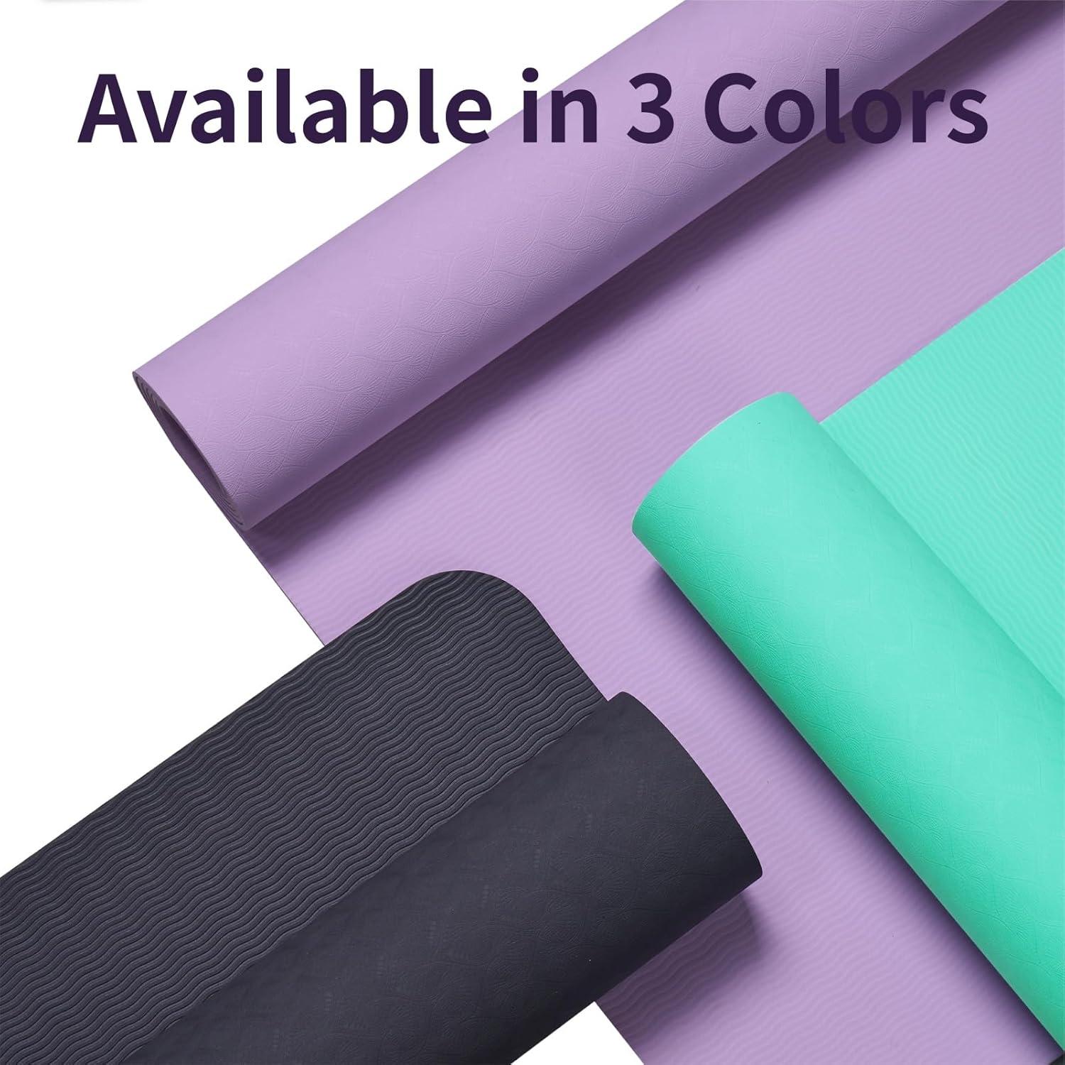 Esterilla de Yoga FLEXISPOT Antideslizante 183x61cm TPE