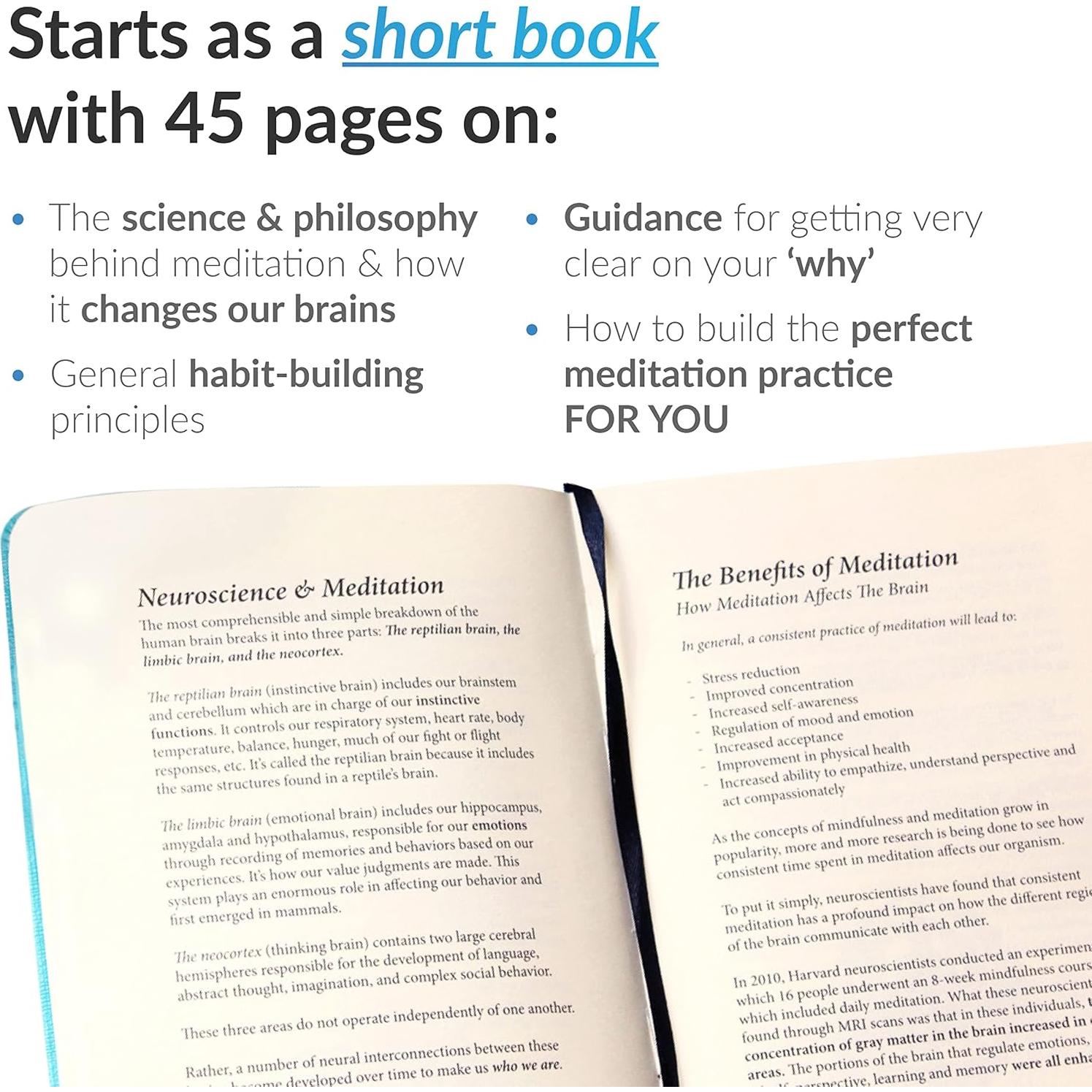 Diario de Meditación Habit Nest - Guía para Principiantes