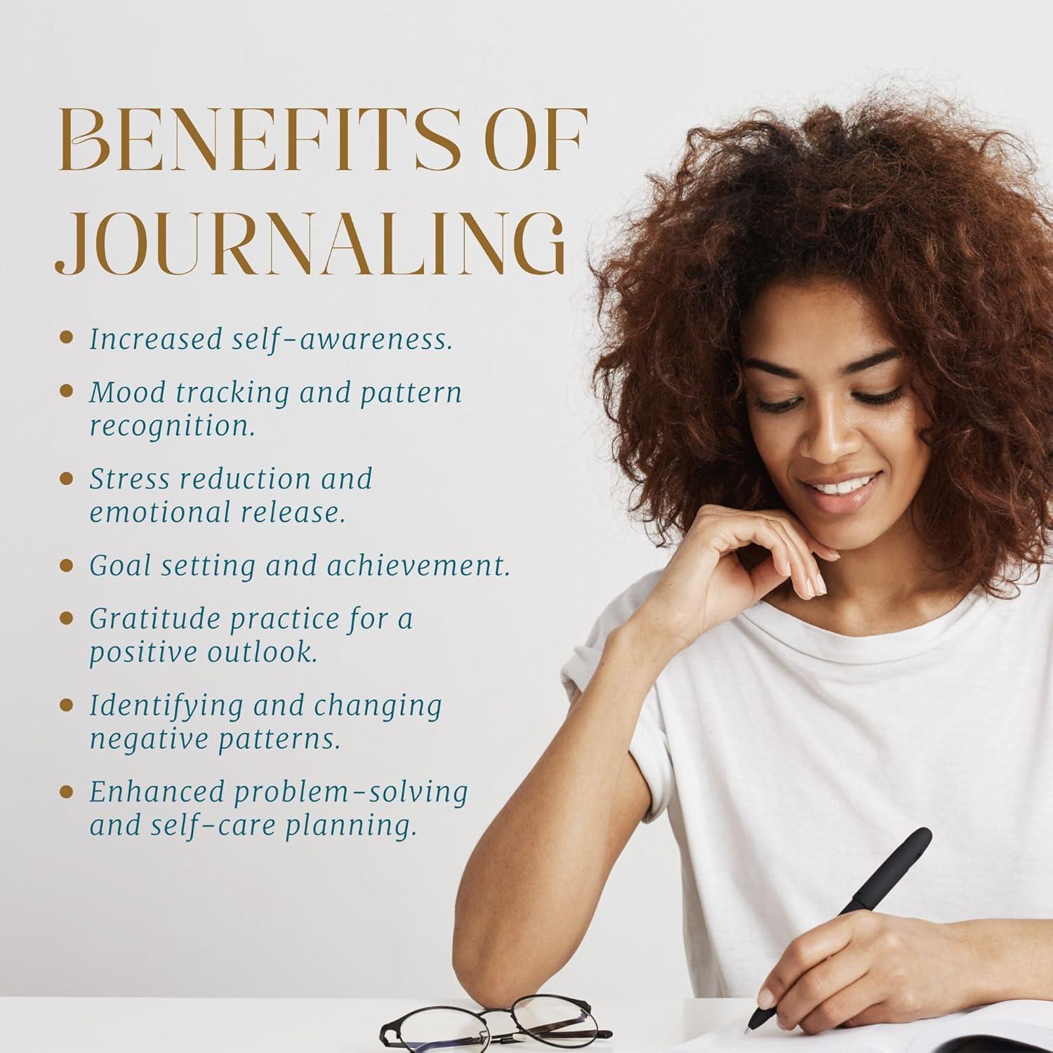 Diario Guiado de Salud Mental Hopeful Horizons A5 90 Días