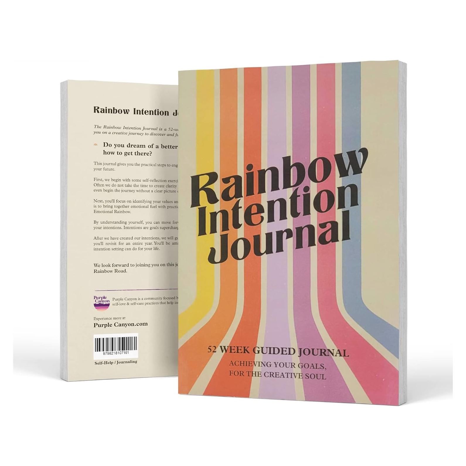 Diario de Intenciones CANYON MORADO 52 Semanas de Gratitud