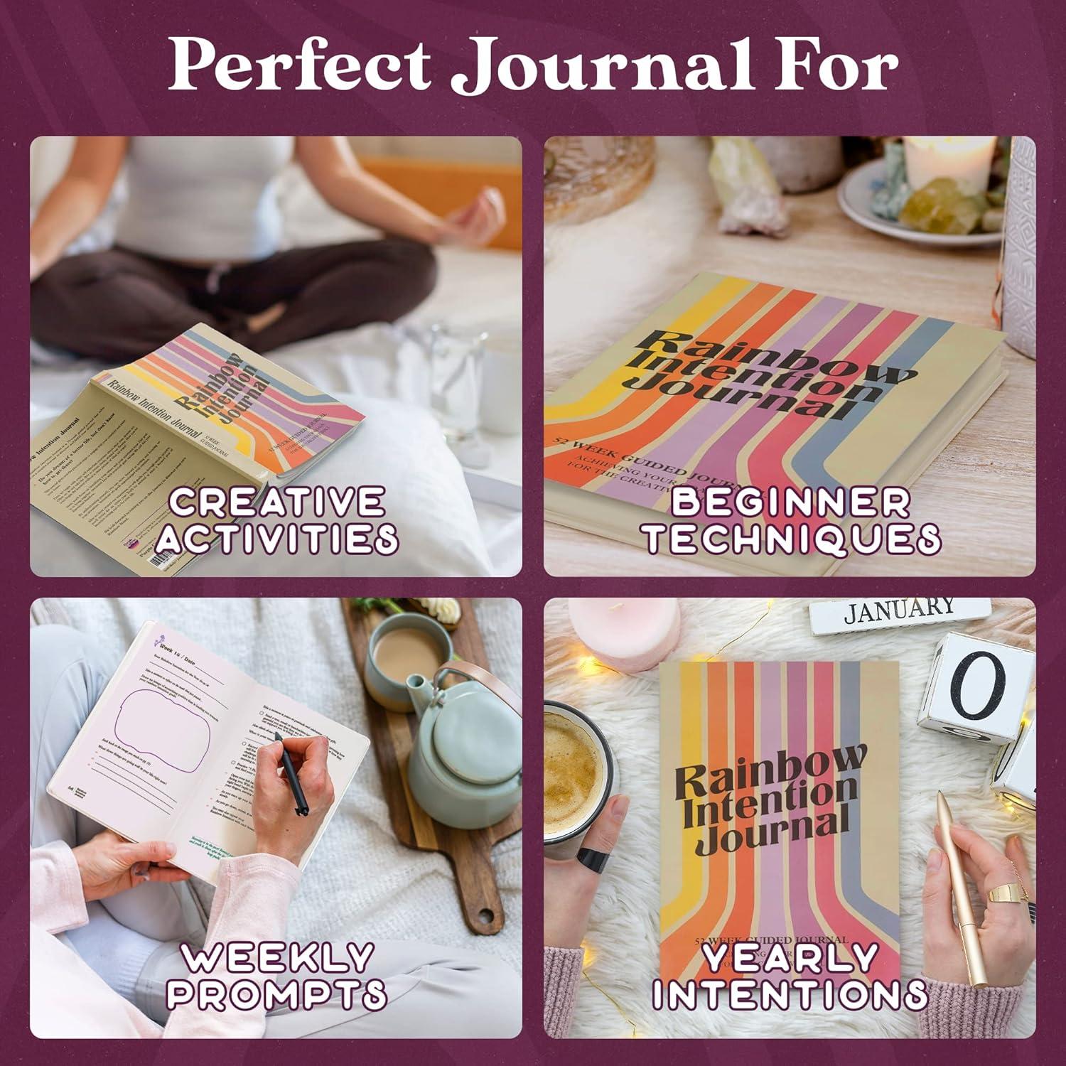 Diario de Intenciones CANYON MORADO 52 Semanas de Gratitud