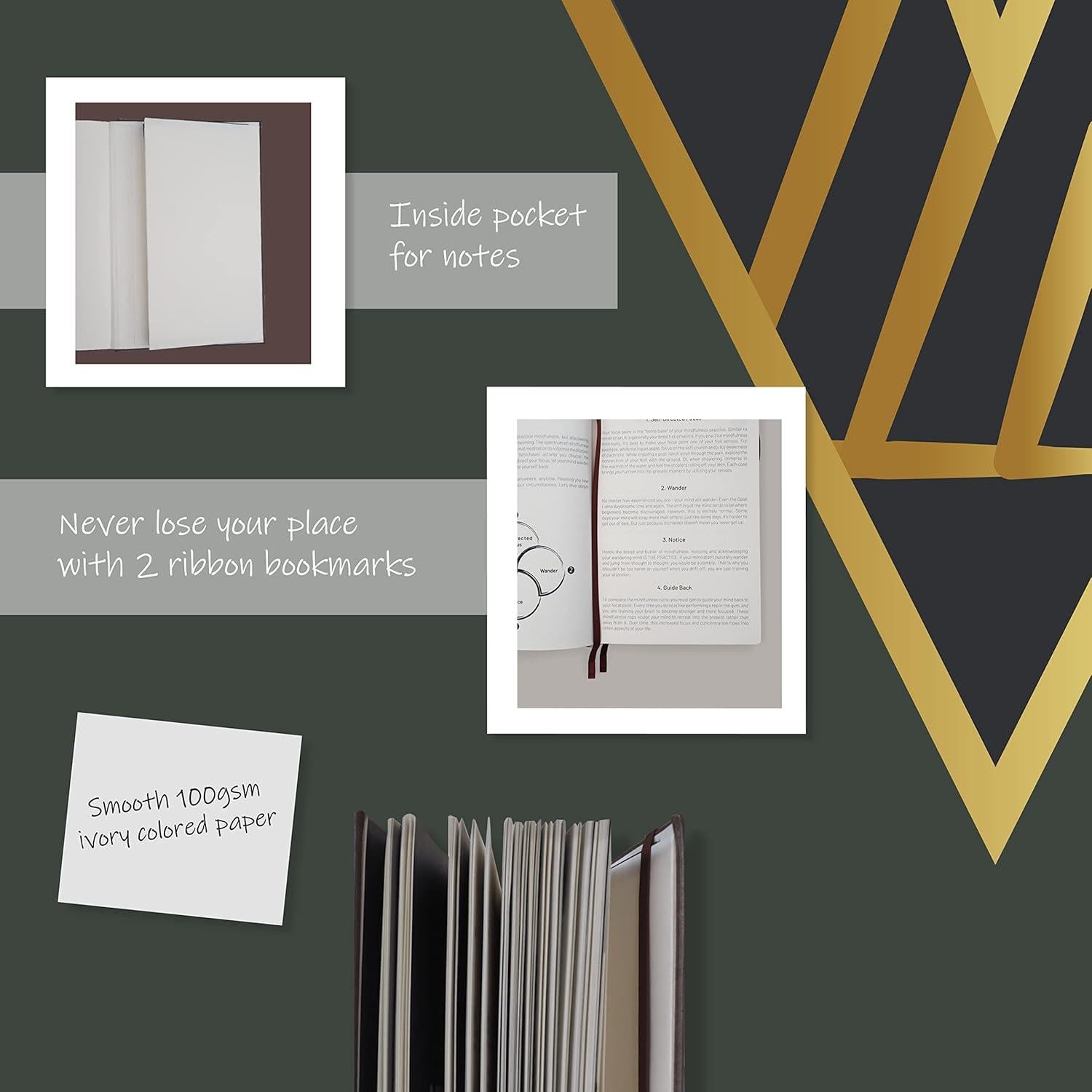 Diario Vibe Simply Zen A5 de Mindfulness para Hombres