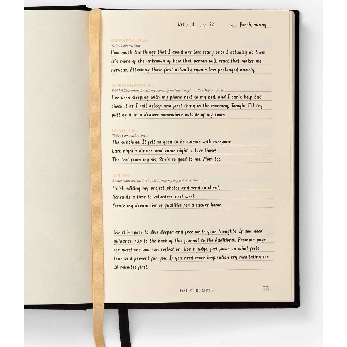 Diario de Mindfulness Inteligente Chelsea Kauai Tapa Dura 21x28cm