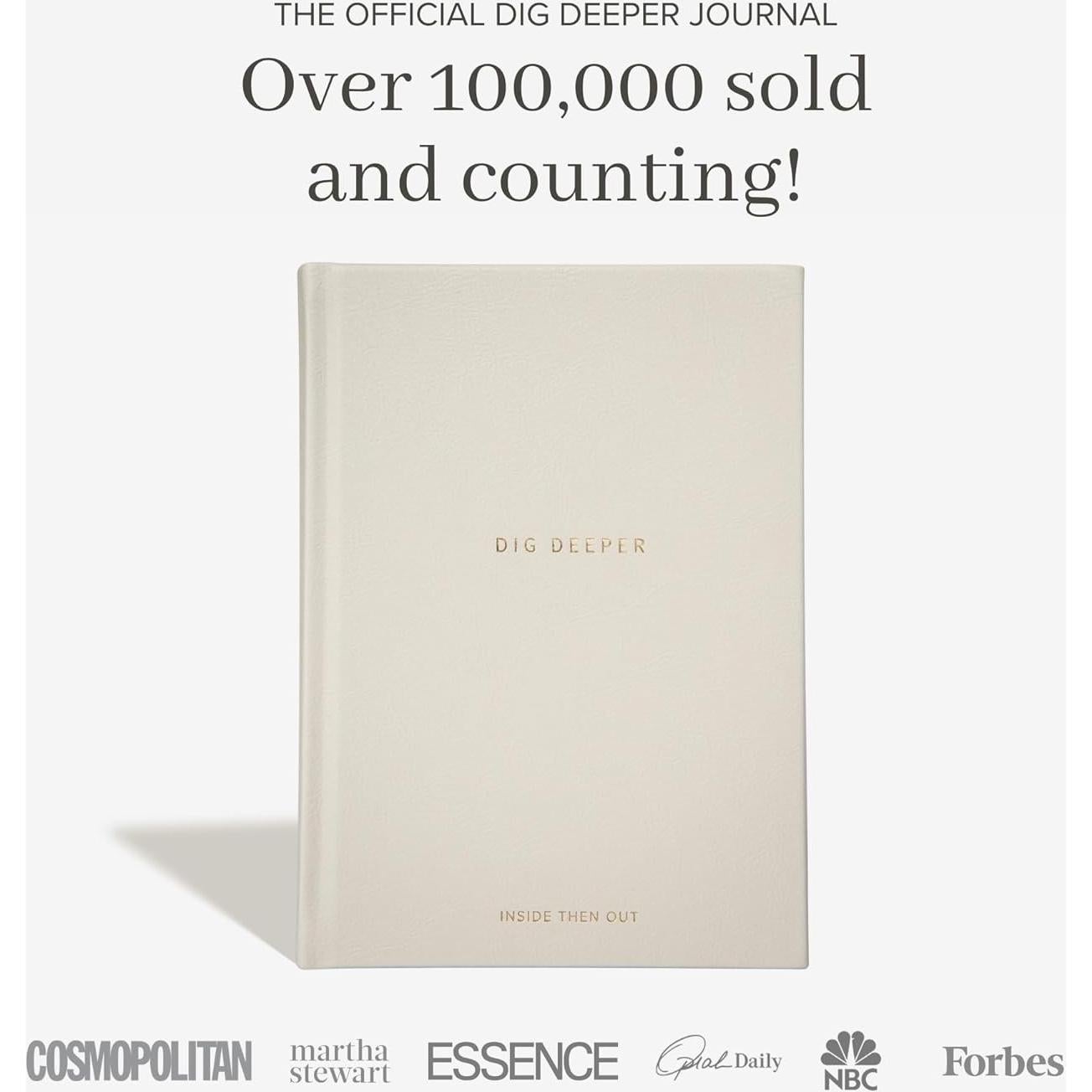 Diario Guiado DENTRO Y FUERA A5 - 180 Preguntas Reflexivas