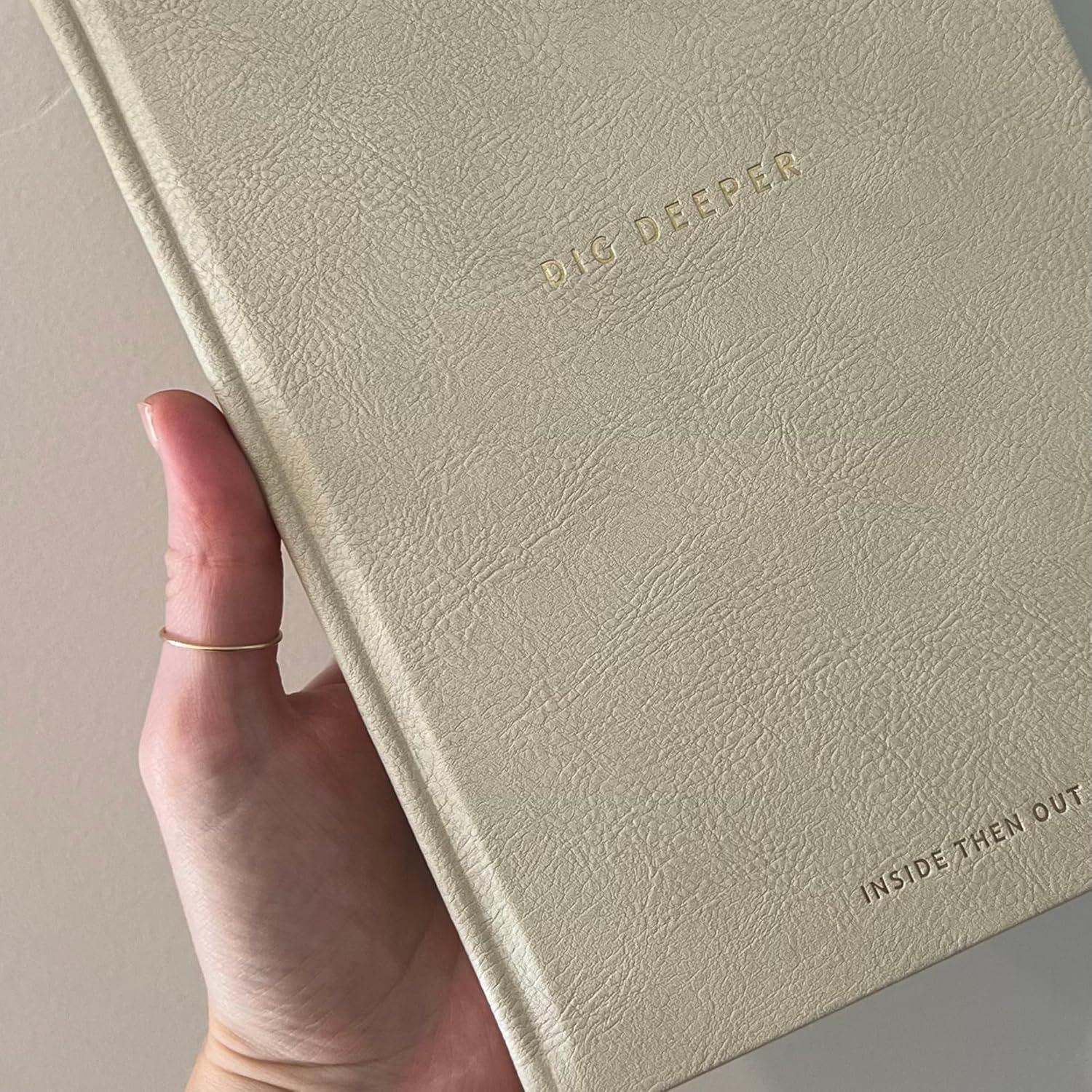 Diario Guiado DENTRO Y FUERA A5 - 180 Preguntas Reflexivas