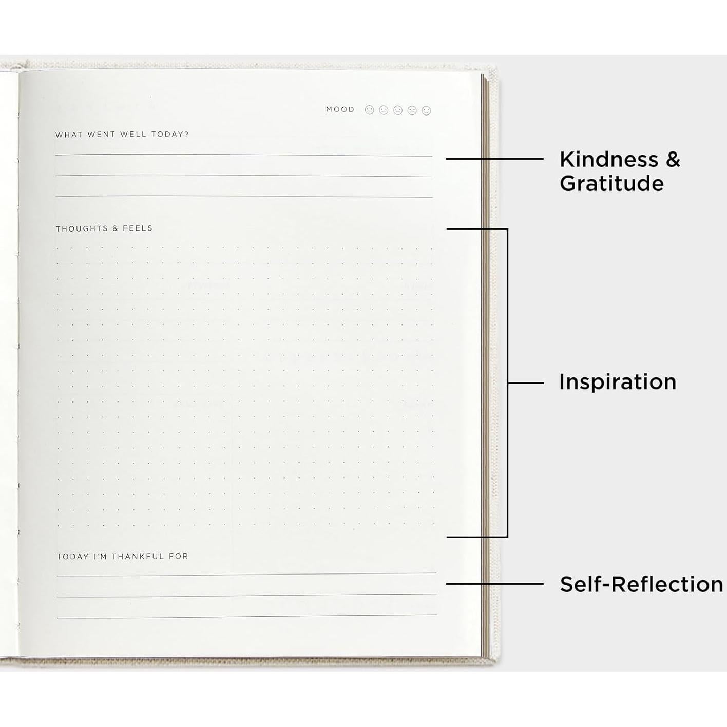 Diario de Bienestar And Per Se Rosa 91 Días Cuidado Personal