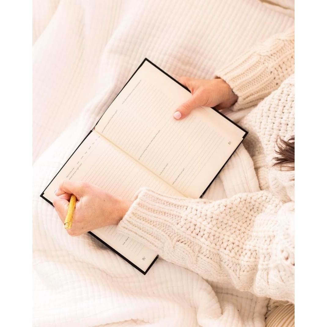 Diario Guiado de Ansiedad Cuatro Progresos - 280g, Negro