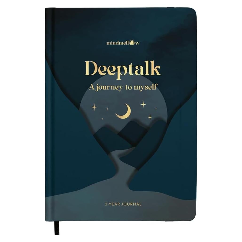 Diario de Gratitud A5 Mindmellow Negro - 3 Años de Reflexión