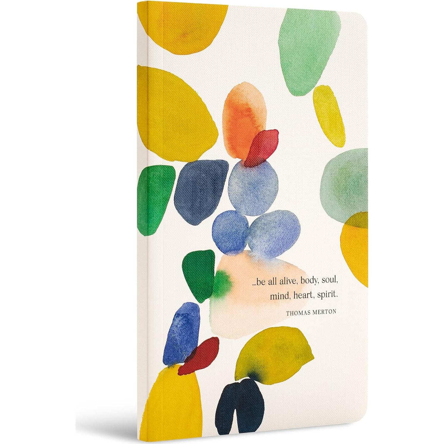 Diario de tapa blanda Compendium 128 páginas rayadas 12.7x20.3cm