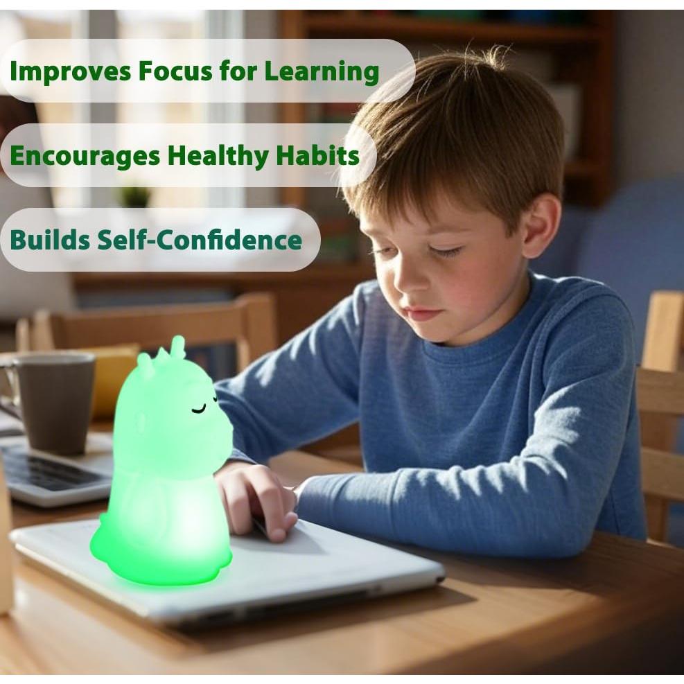 Herramienta de Meditación Visual Guiada Breathing Loong - Luz de Respiración Consciente para Estrés y Ansiedad