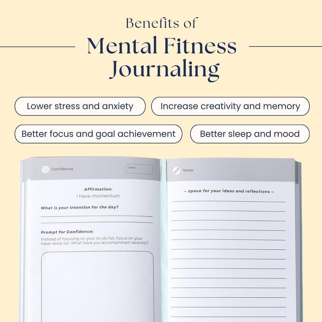 Diario de Fitness Mental Liberate - Gratitud y Cuidado Personal