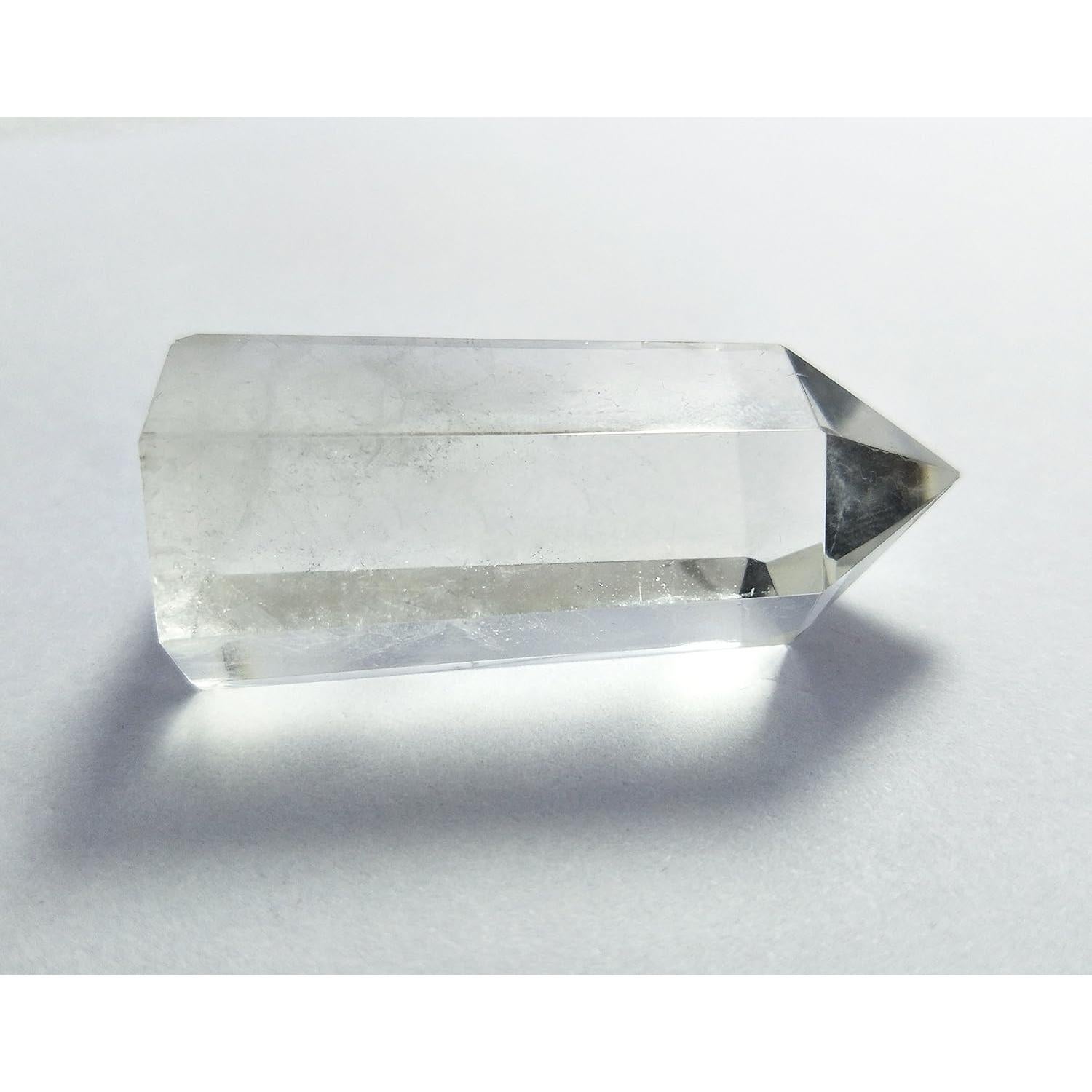 Varita de Cristal Sanador Cuarzo Claro 35-55 mm para Reiki