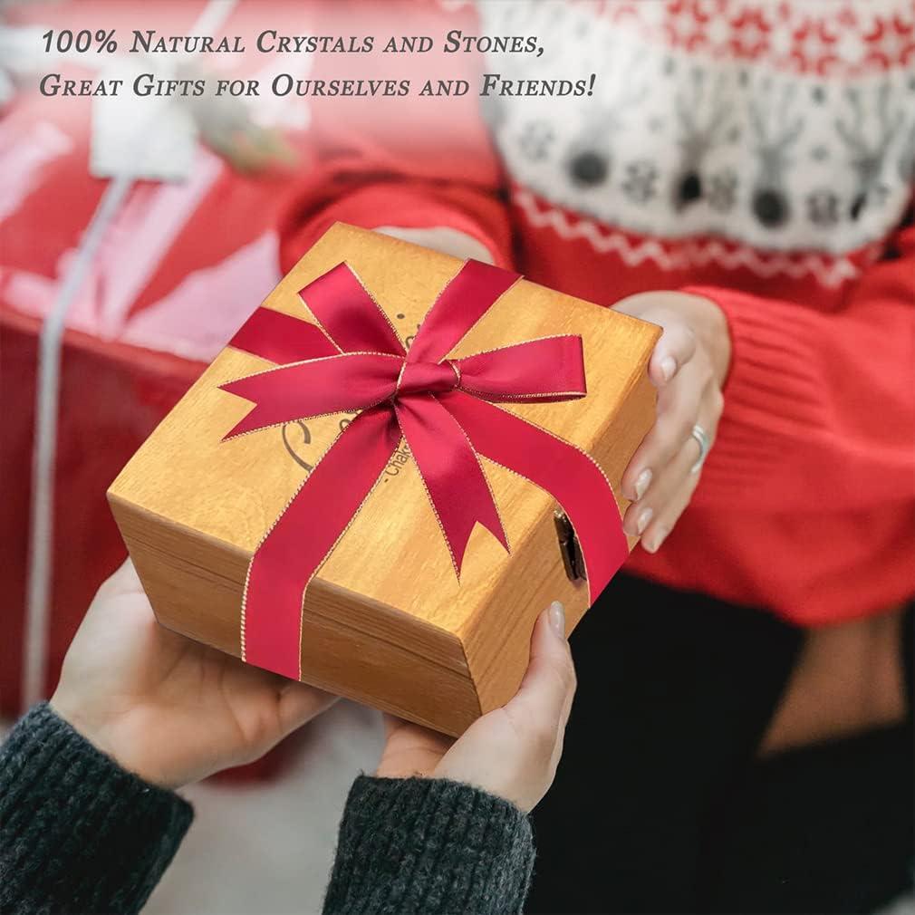 Juego de 30 Cristales Naturales Premium Cereikei - Chakra y Protección