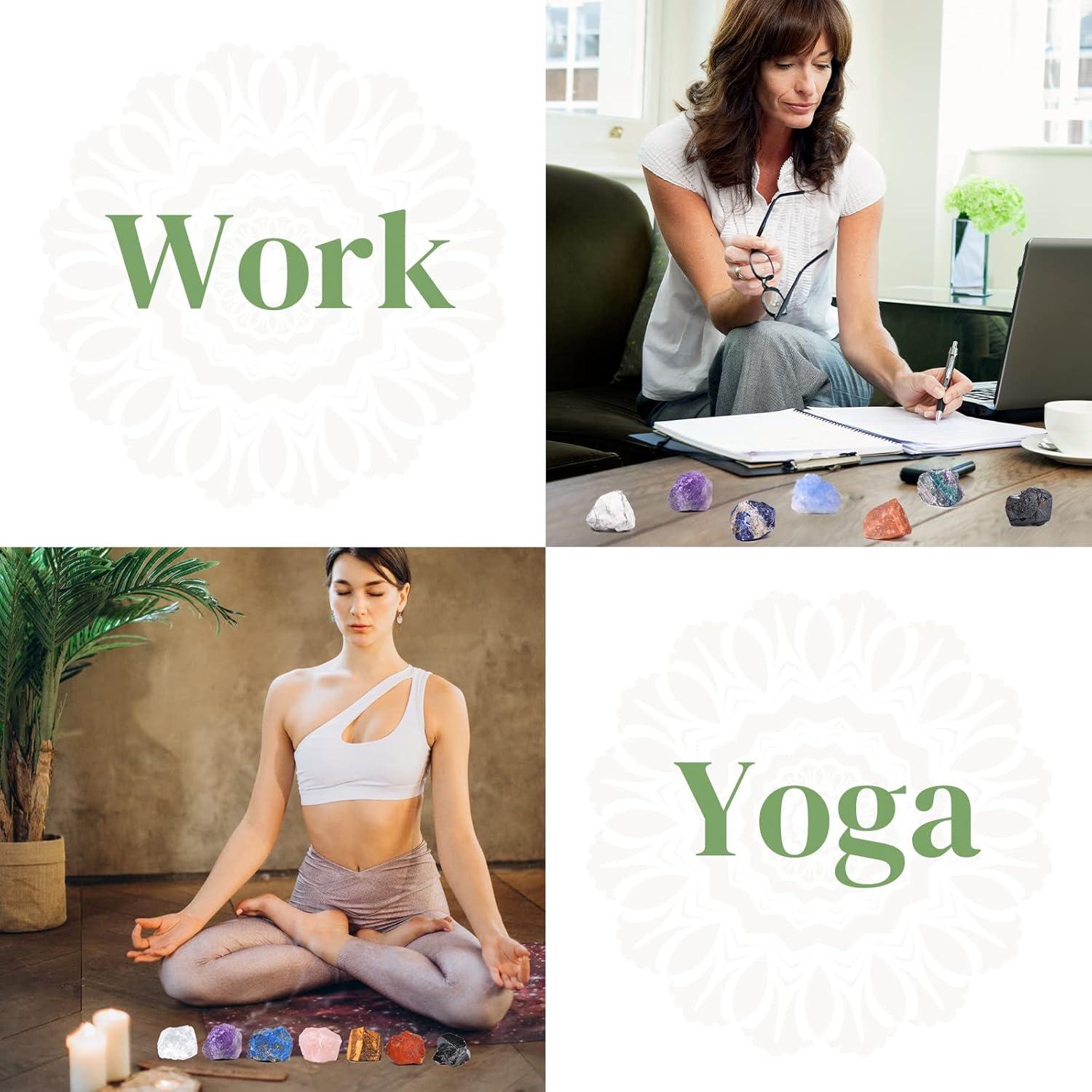 Conjunto de 31Pcs Cristales Sanadores AOOVOO con Collar