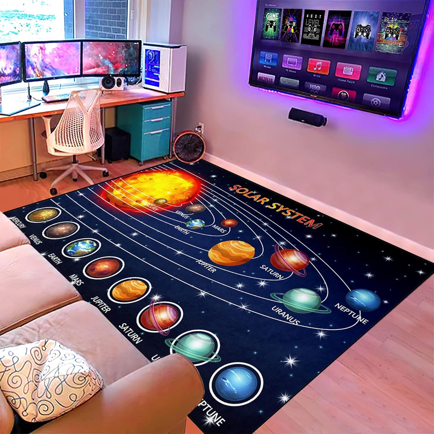 Alfombra Galaxia Jiospet 91x152 cm para Niños