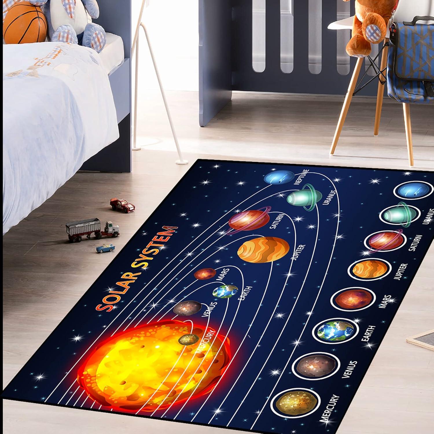 Alfombra Galaxia Jiospet 91x152 cm para Niños