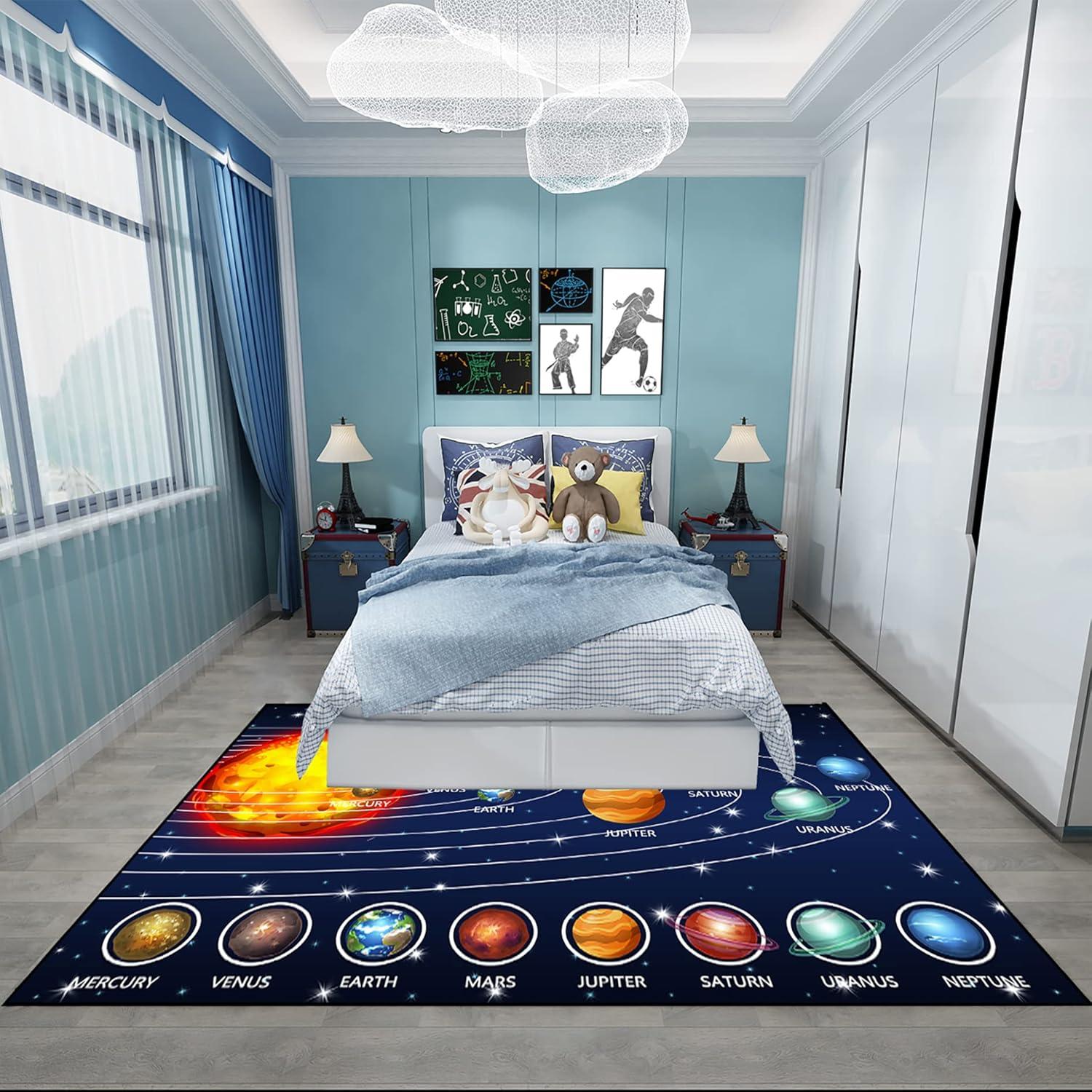 Alfombra Galaxia Jiospet 91x152 cm para Niños