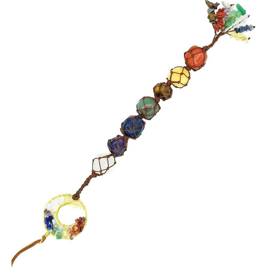 Árbol de la Vida 7 Piedras Chakra Fmelut 27.9 cm Decoración