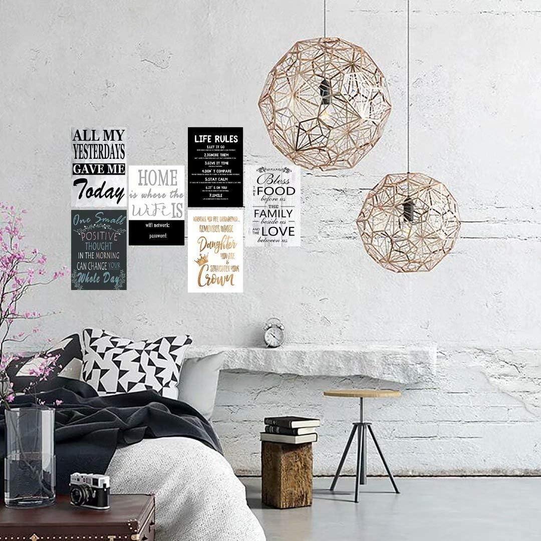 Póster Retro 7 Chakra AAROENLYS 30x20 cm Decoración Pared