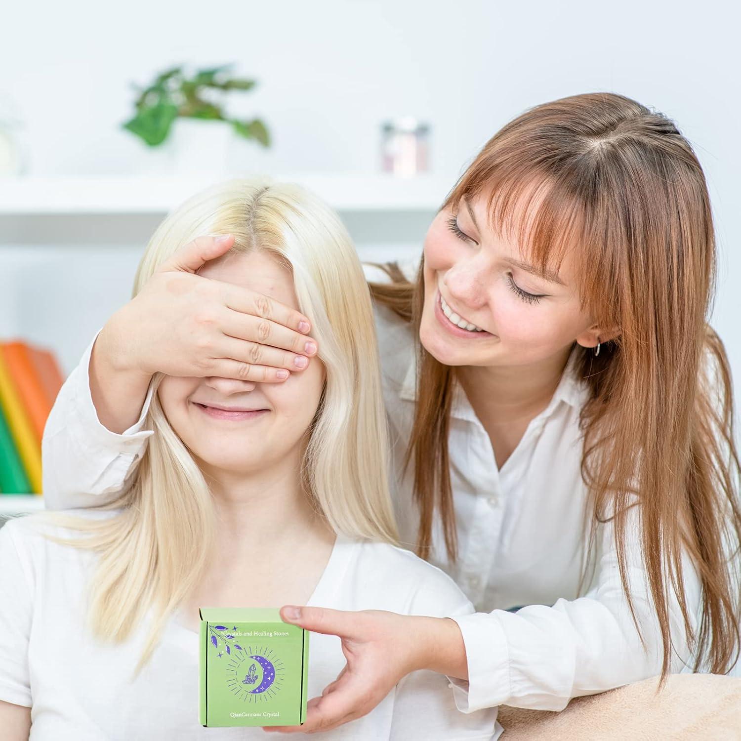 Conjunto de Cristales Sanadores QianCannaor para Ansiedad