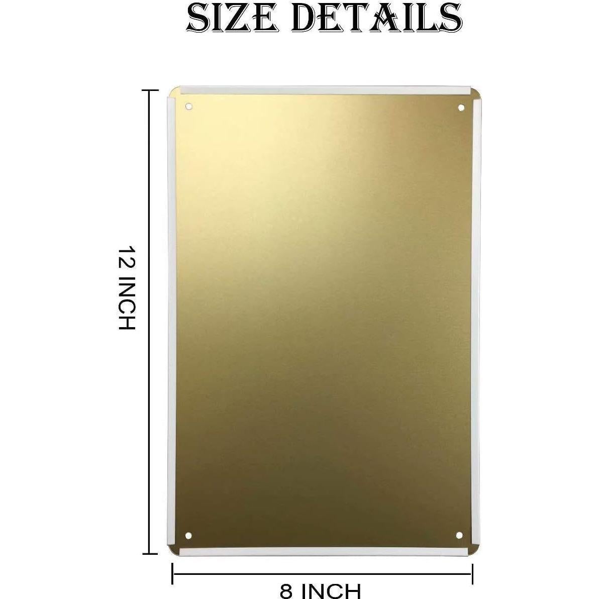 Póster Retro de Chakra 7 - Metal 20x30 cm - Arte Espiritual