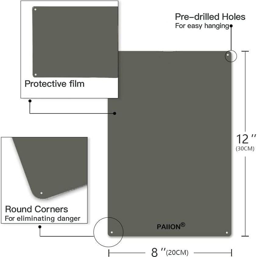 Cartel de Metal Vintage PAIION Despertar del Chakra 20x30 cm