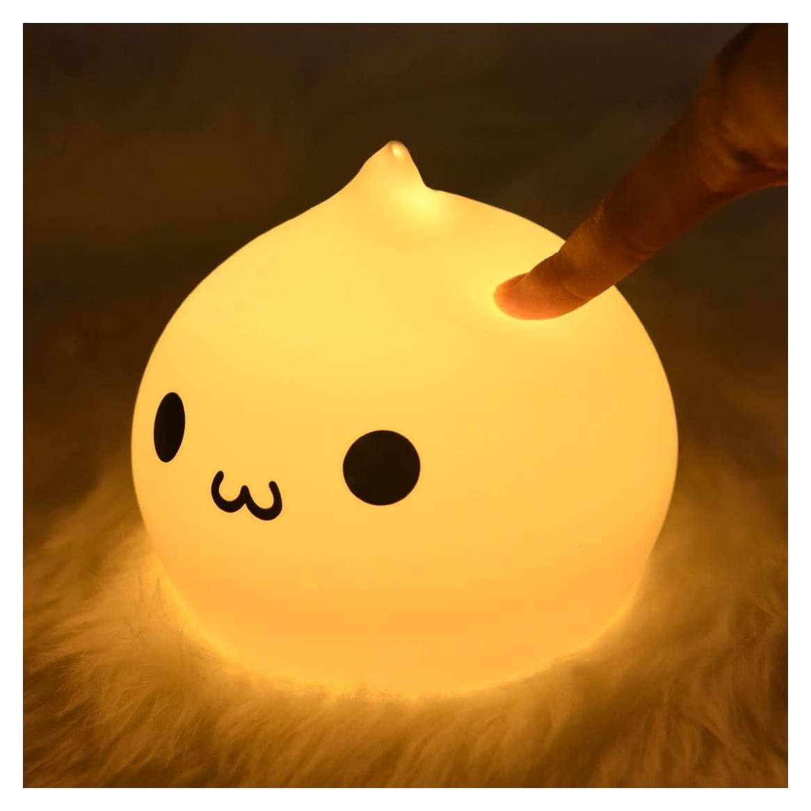 Luz Nocturna ZKLiLi Dumpling LED para Niños Portátil