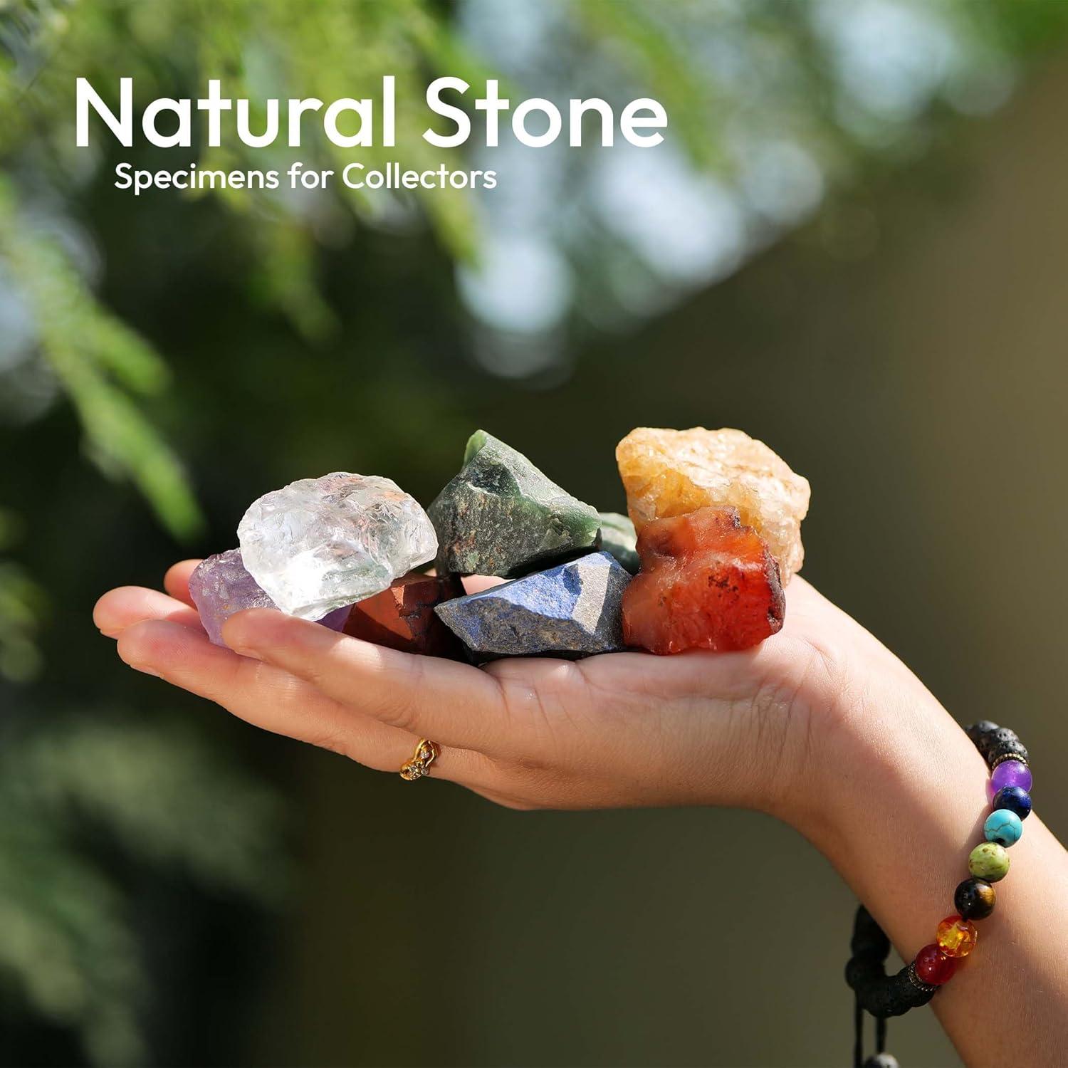 Cristales en Bruto de Siete Chakras YATSKIA 460g