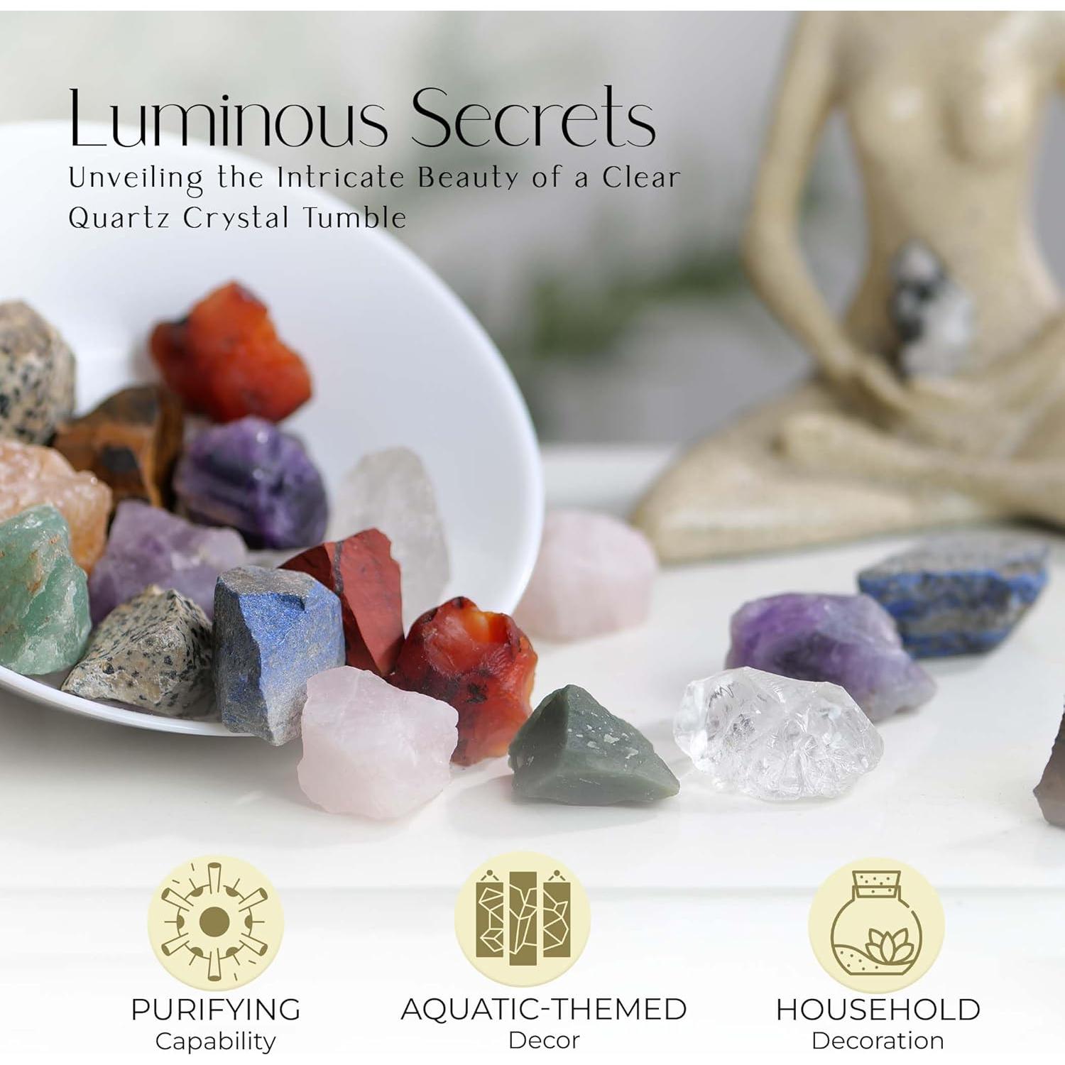 Cristales en Bruto de Siete Chakras YATSKIA 460g