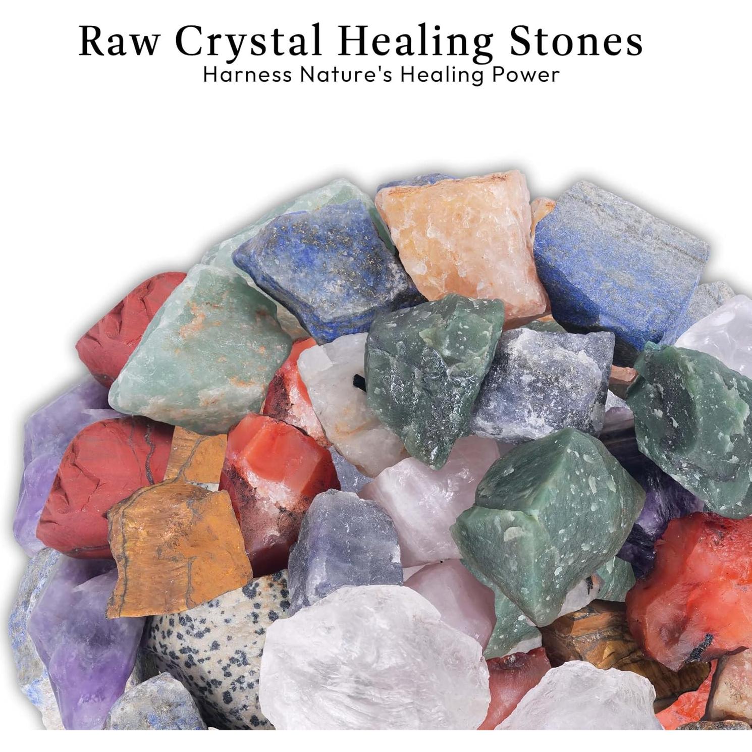 Cristales en Bruto de Siete Chakras YATSKIA 460g