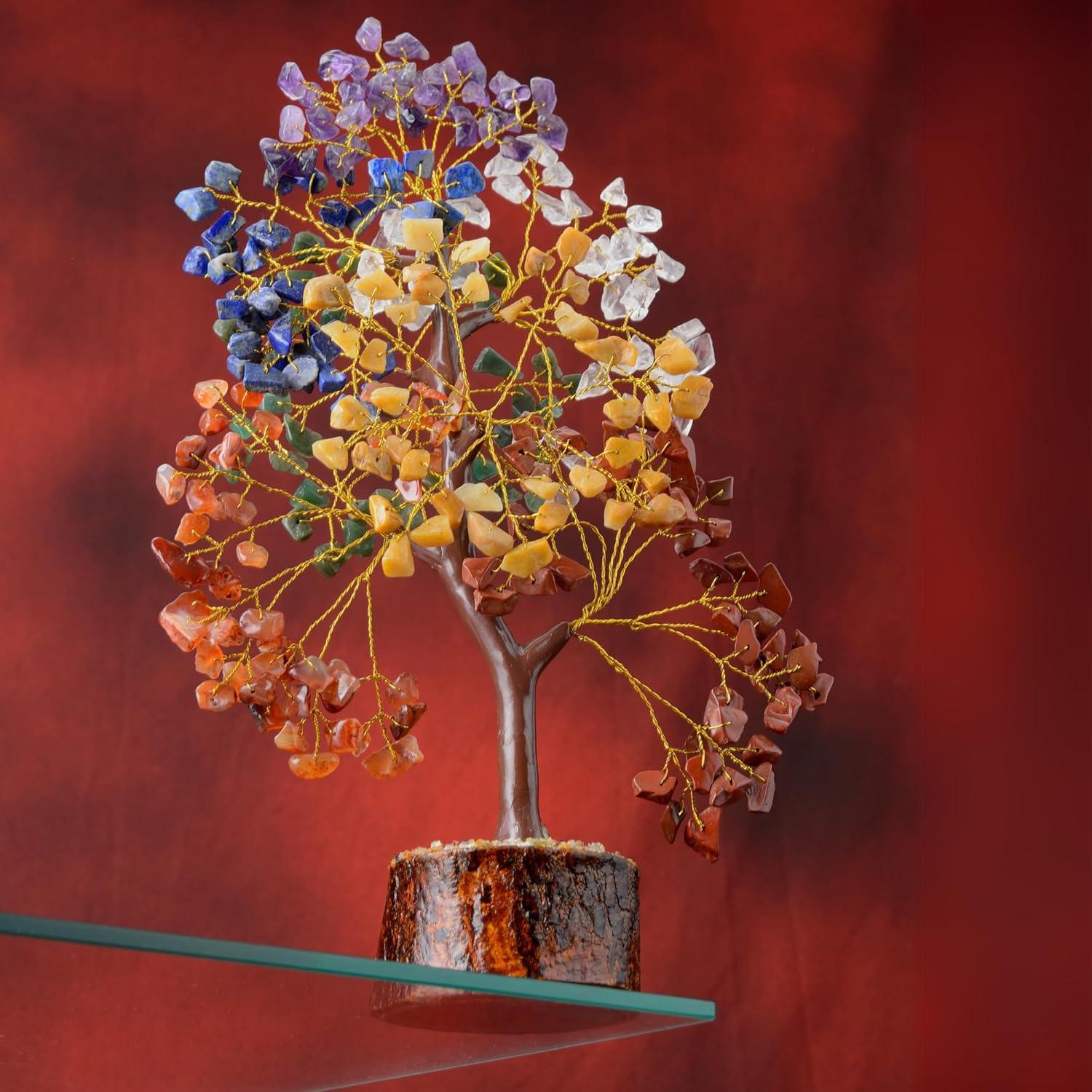 Árbol de Cristales Chakra ANAYA AGATE - Decoración Espiritual