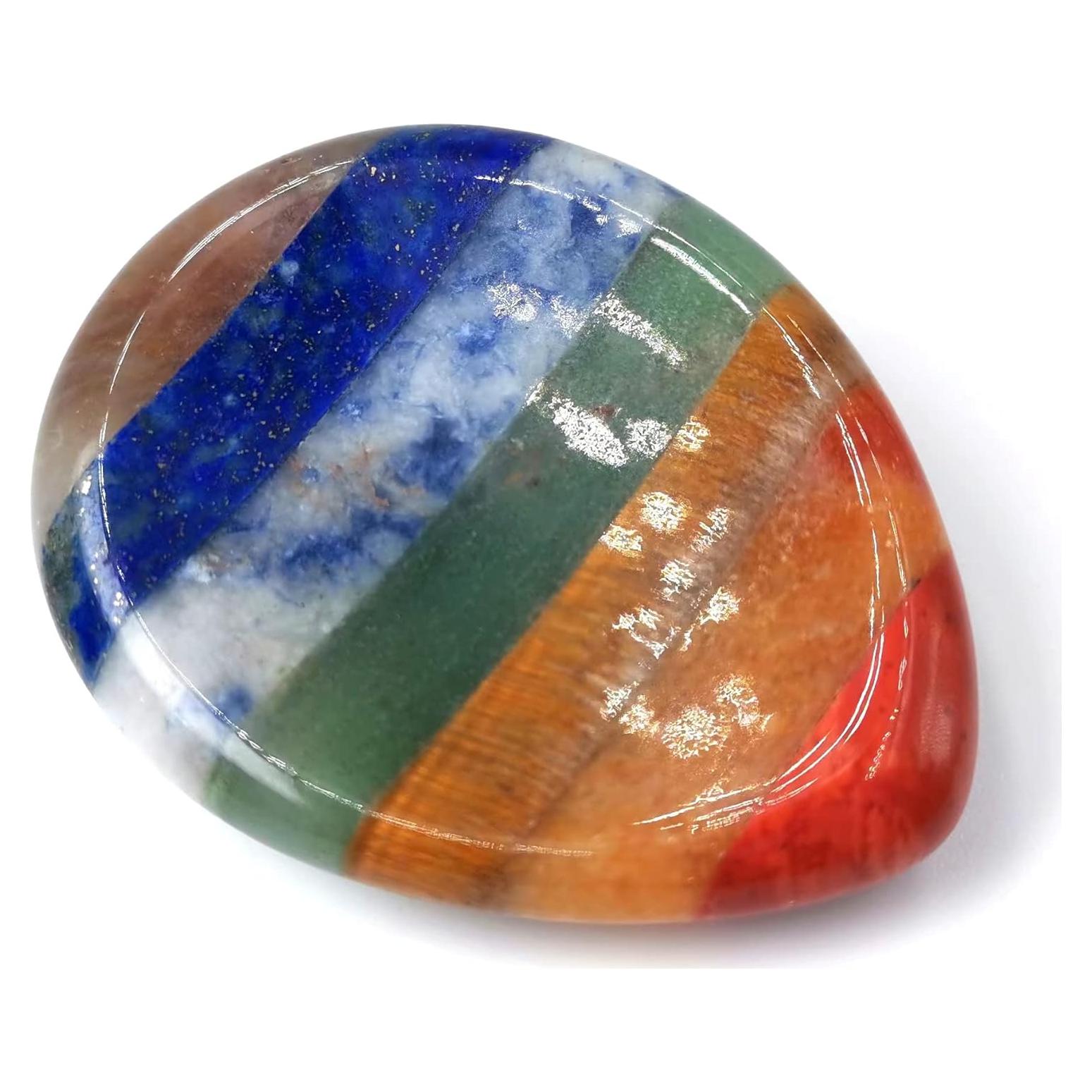 Piedra de Preocupación Chakra Natural - Alivio de Estrés 35mm